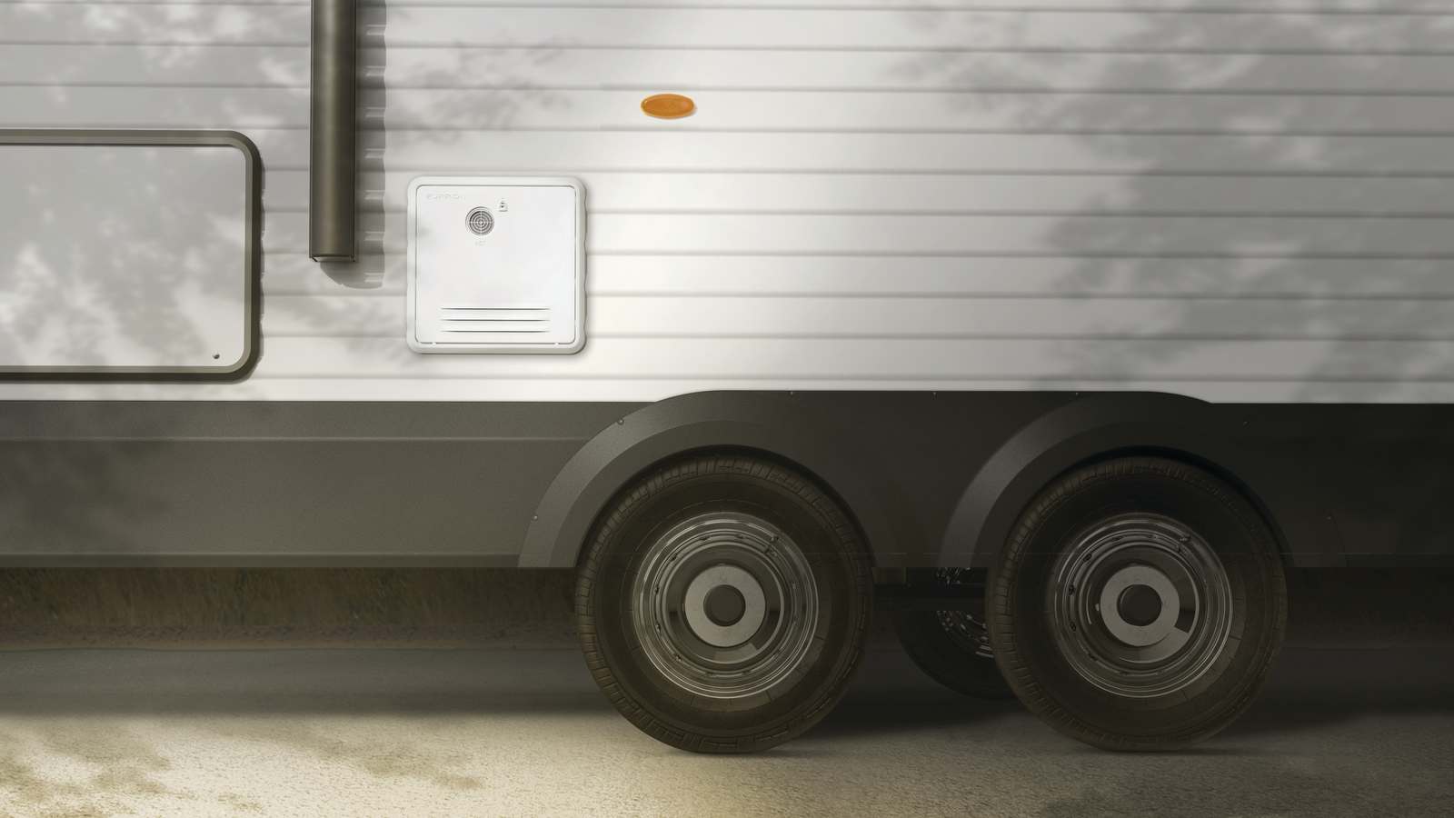 Furrion RV Water Heater Exterior