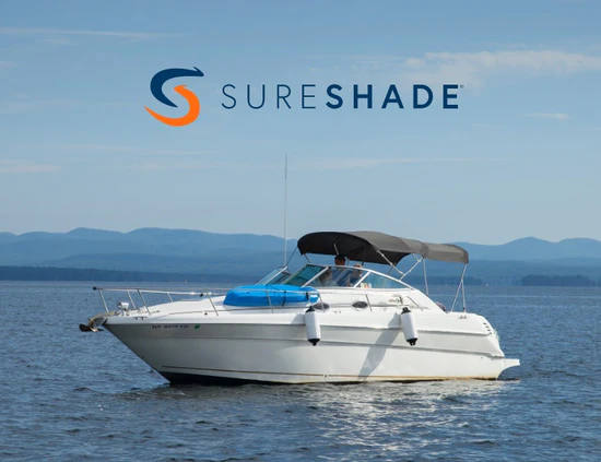 SureShade Brand Boat