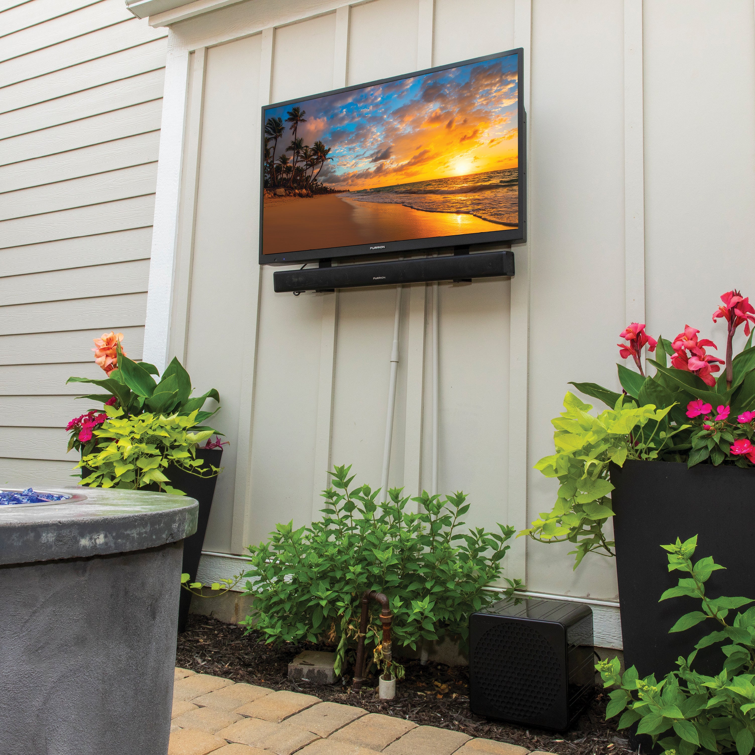 Furrion Aurora® 2.1 Outdoor Soundbar Speaker with Wireless Subwoofer #FSBNN30MX