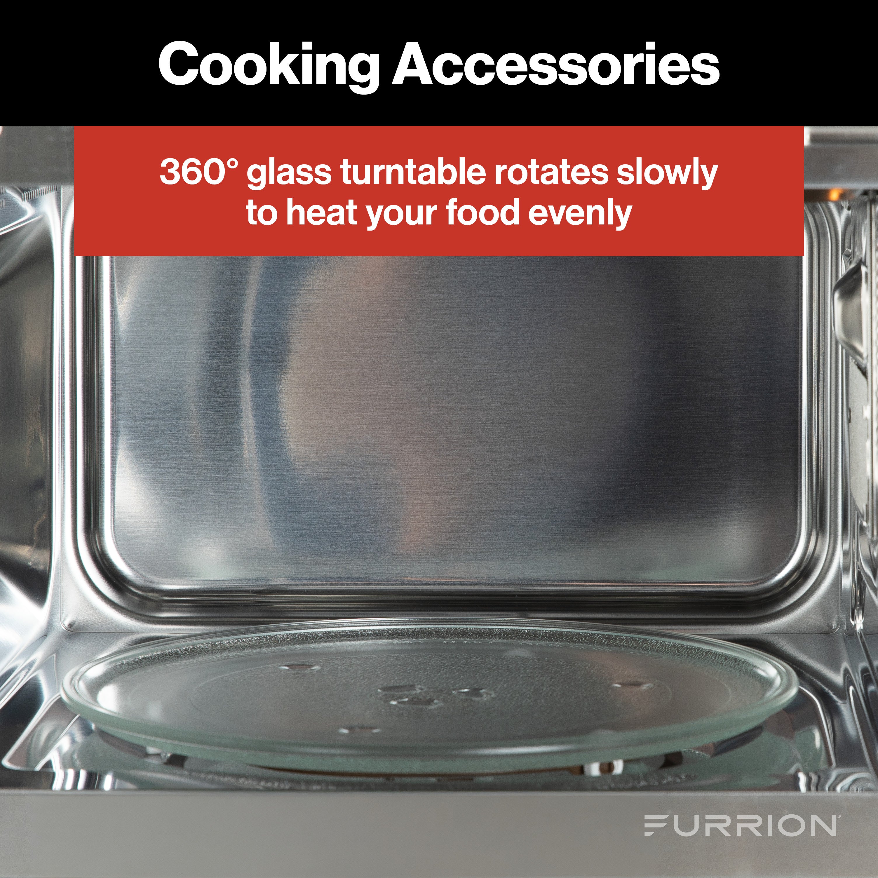 Furrion 0.9 cu. ft. Built-In Convection Microwave Oven with Air Fryer #FMAM09AC-BL