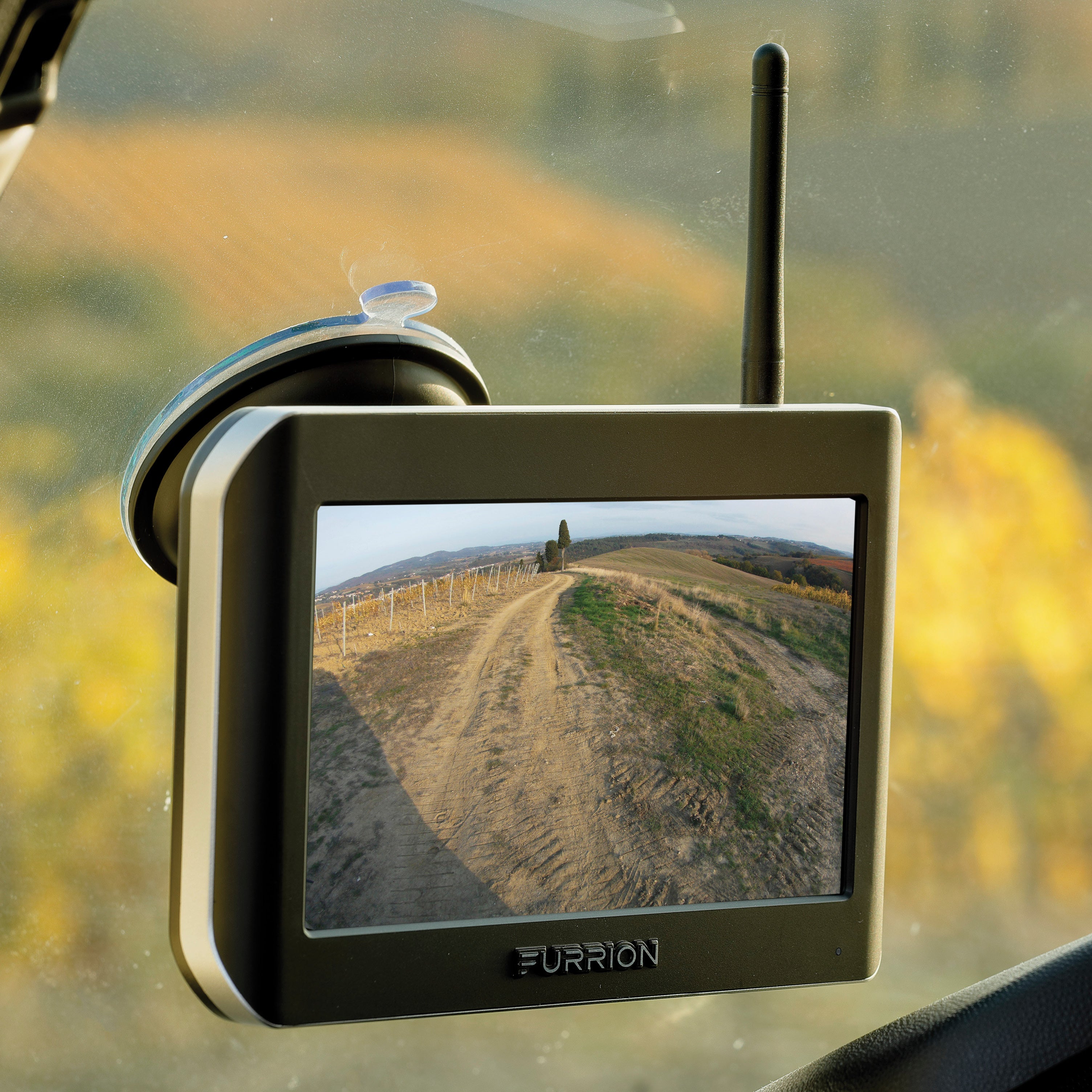 Furrion Vision S® RV Backup Camera System with 5" Monitor - Rear Camera & LED Marker Light #FOS05TASM
