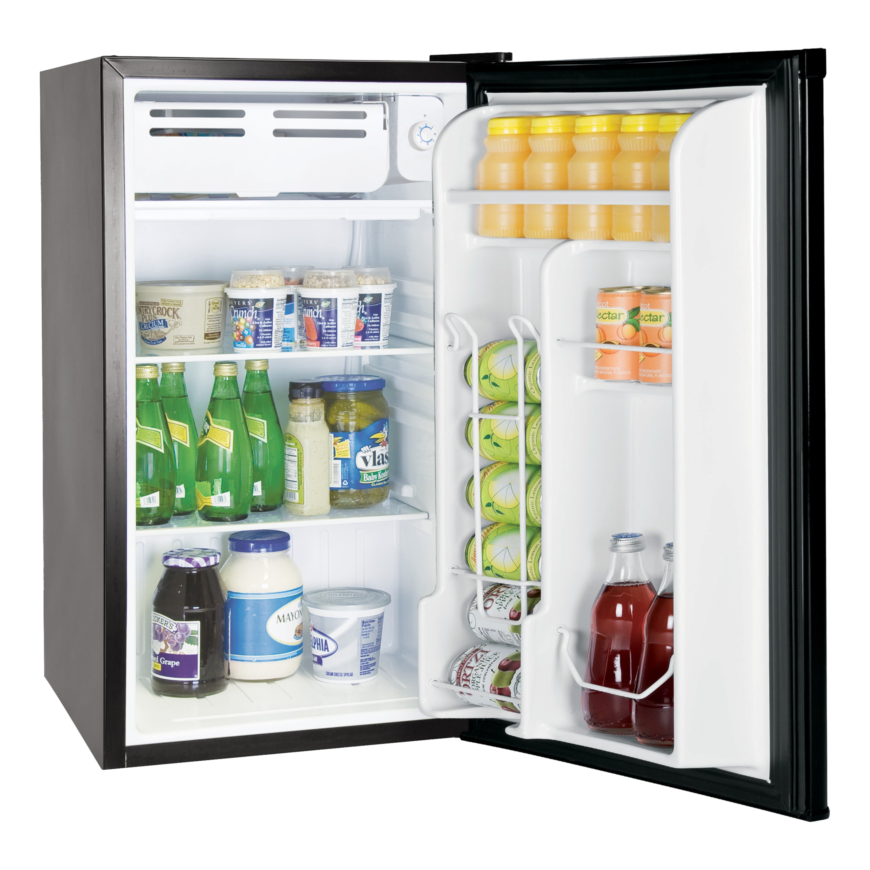 Everchill® by Furrion RV Refrigerator - 110V, 3.2 cu. ft., Black with Stainless Steel TrimEVERCHILL-3.2-CF-110V