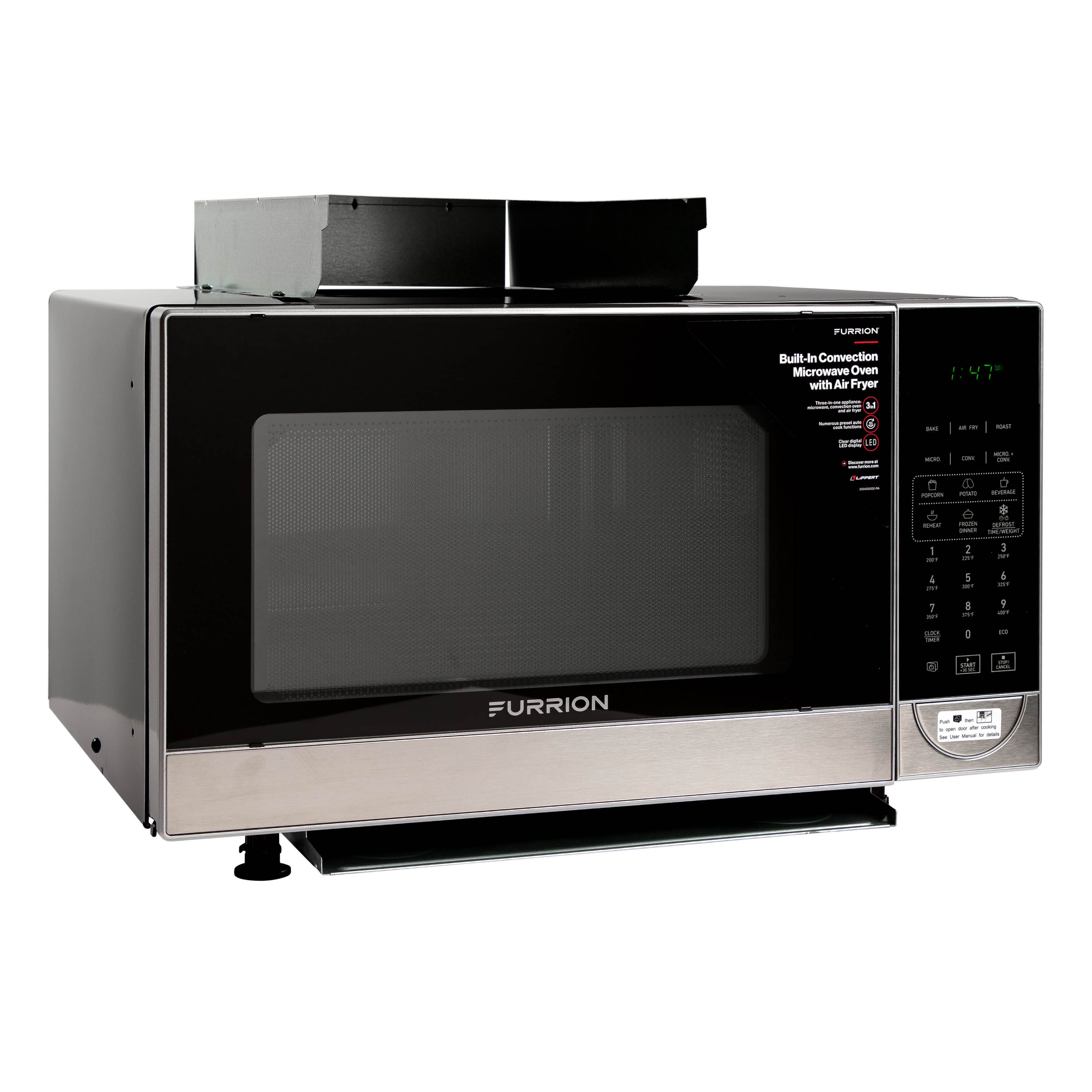 Furrion 1.1 cu. ft. Microwave Oven with Built-In Air Fryer 1-1-CF-MICROWAVE-AIR-FRYER