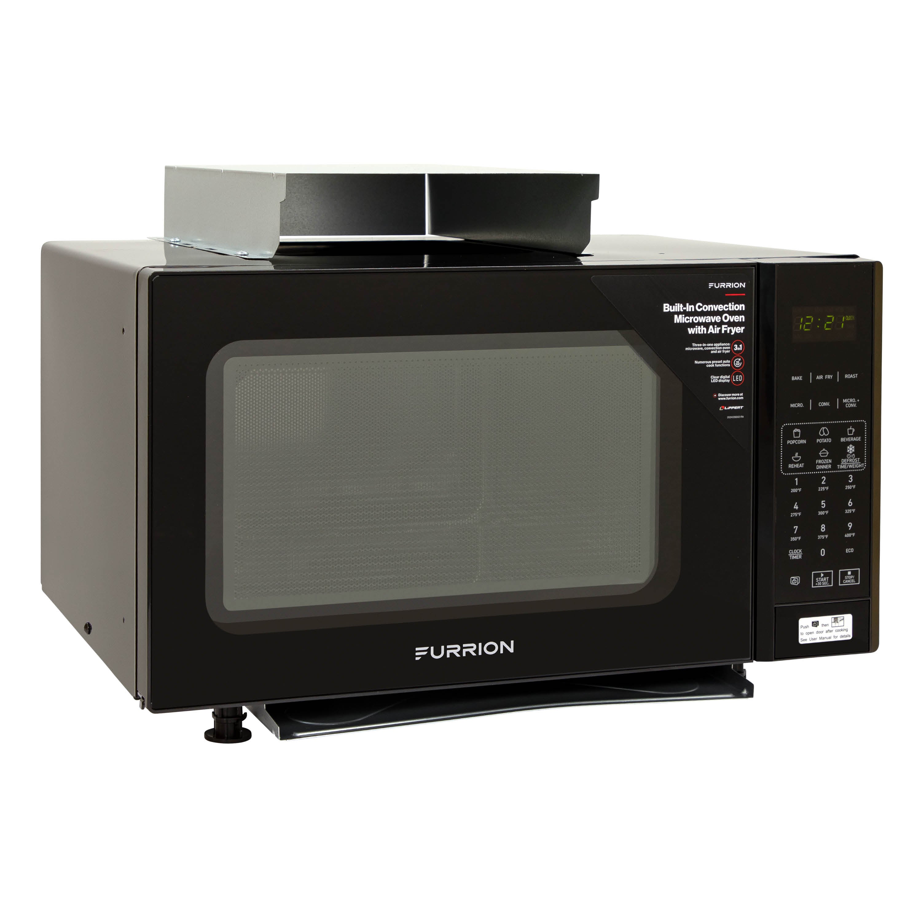 Furrion 1.1 cu. ft. Microwave Oven with Built-In Air Fryer 1-1-CF-MICROWAVE-AIR-FRYER
