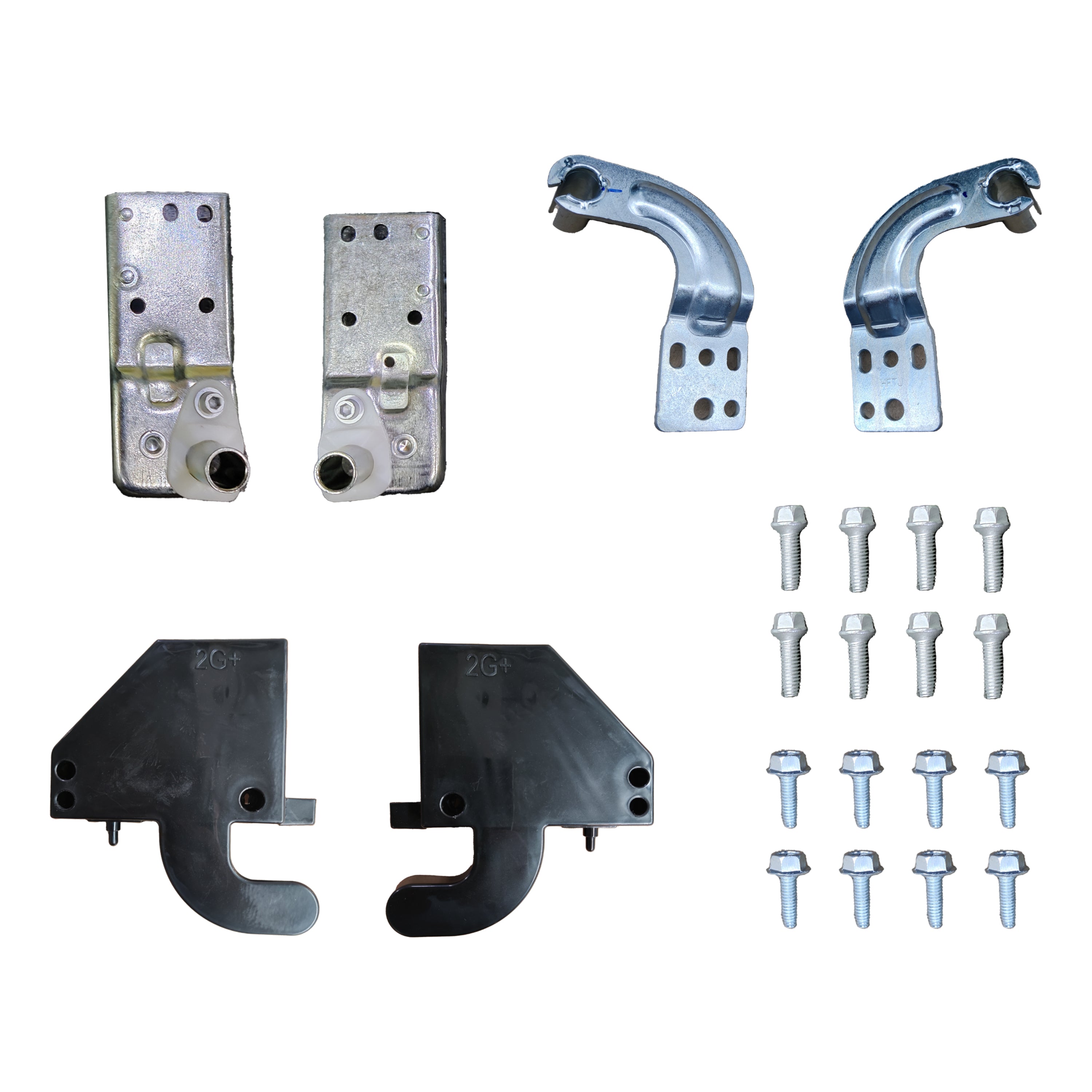 Furrion 20.6 cu. ft. Side-By-Side RV Refrigerator Hinge Kit - Top Left, Top Right, Bottom Left, Bottom Right, All Hinge Covers, Screws #C-FCR21ACASA-0502021124486