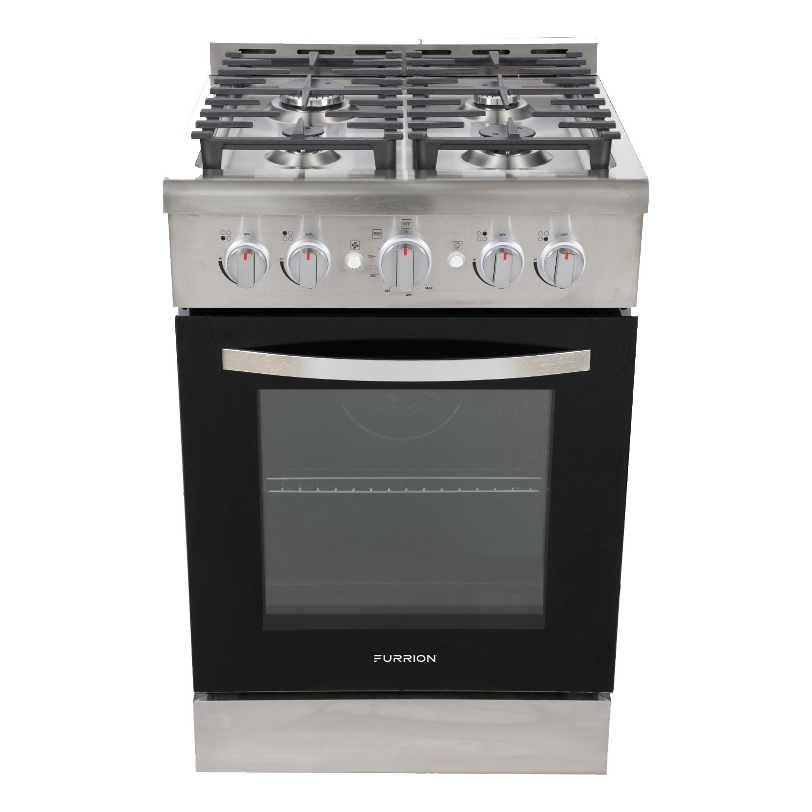 Furrion 24" 4-Burner Freestanding Gas RV Range FURRION-FREESTANDING-RANGE-24