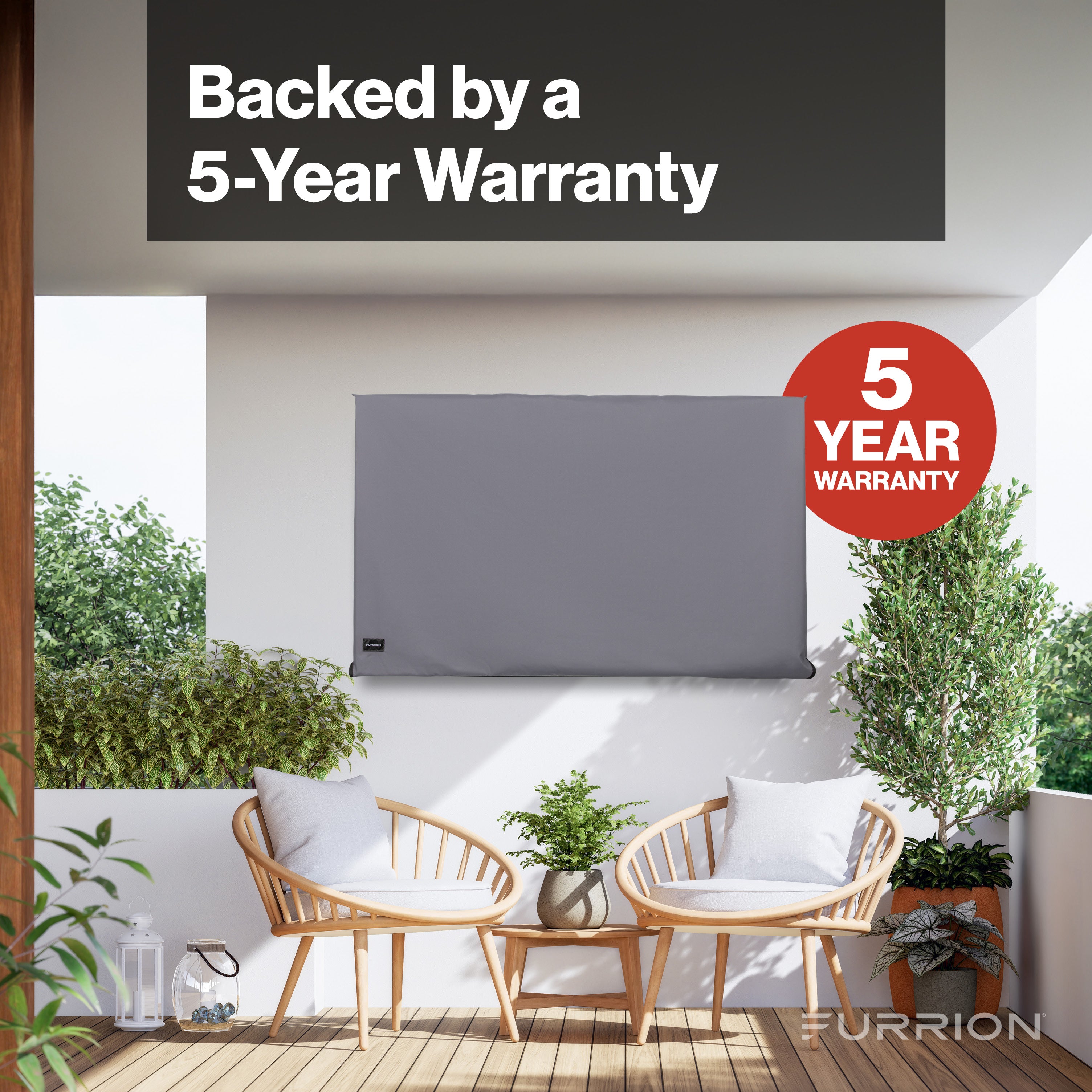 Furrion Aurora® Outdoor TV Cover - Grey TV-COVER-HOTSHOT
