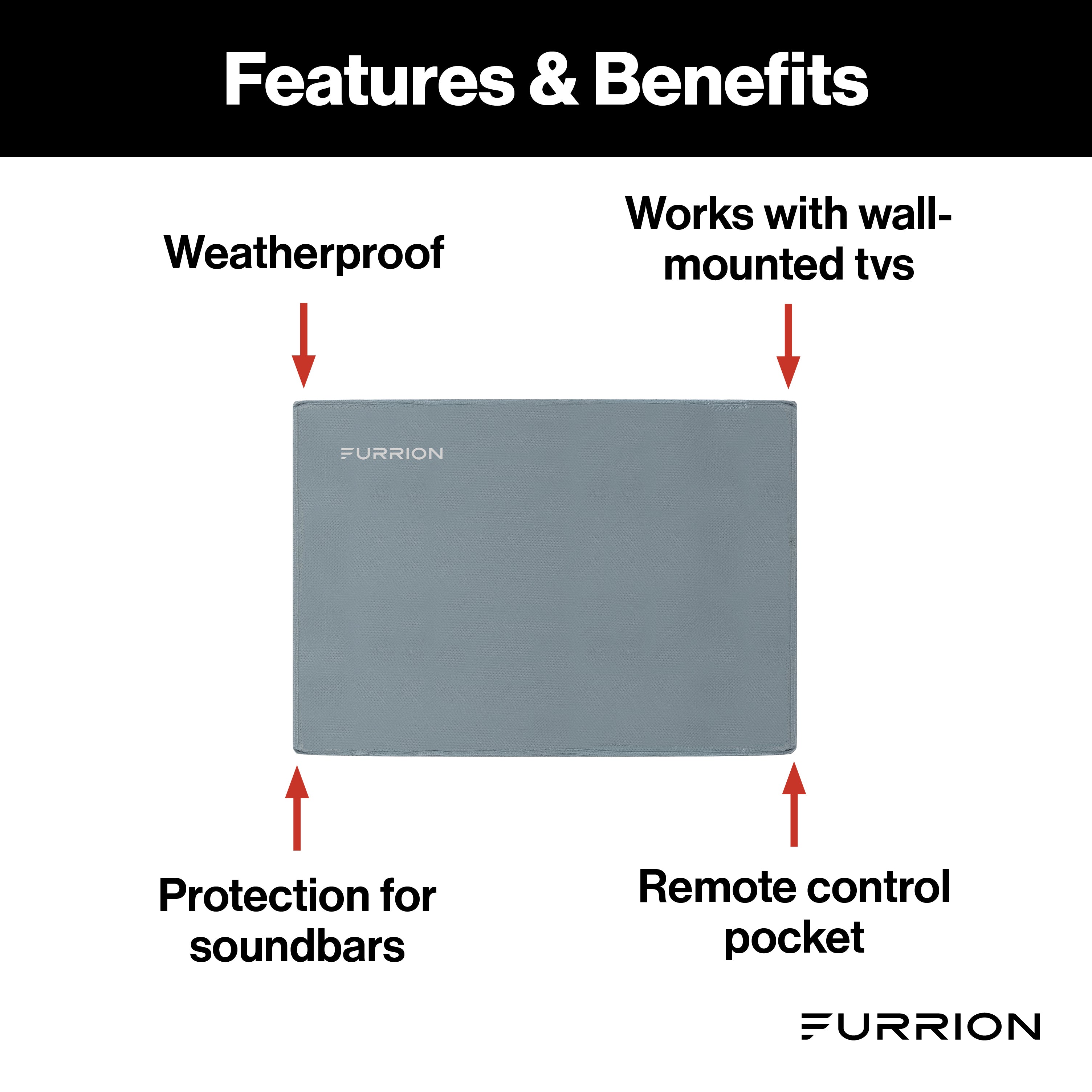 Furrion Aurora® Outdoor TV CoverSMART-TV-COVER