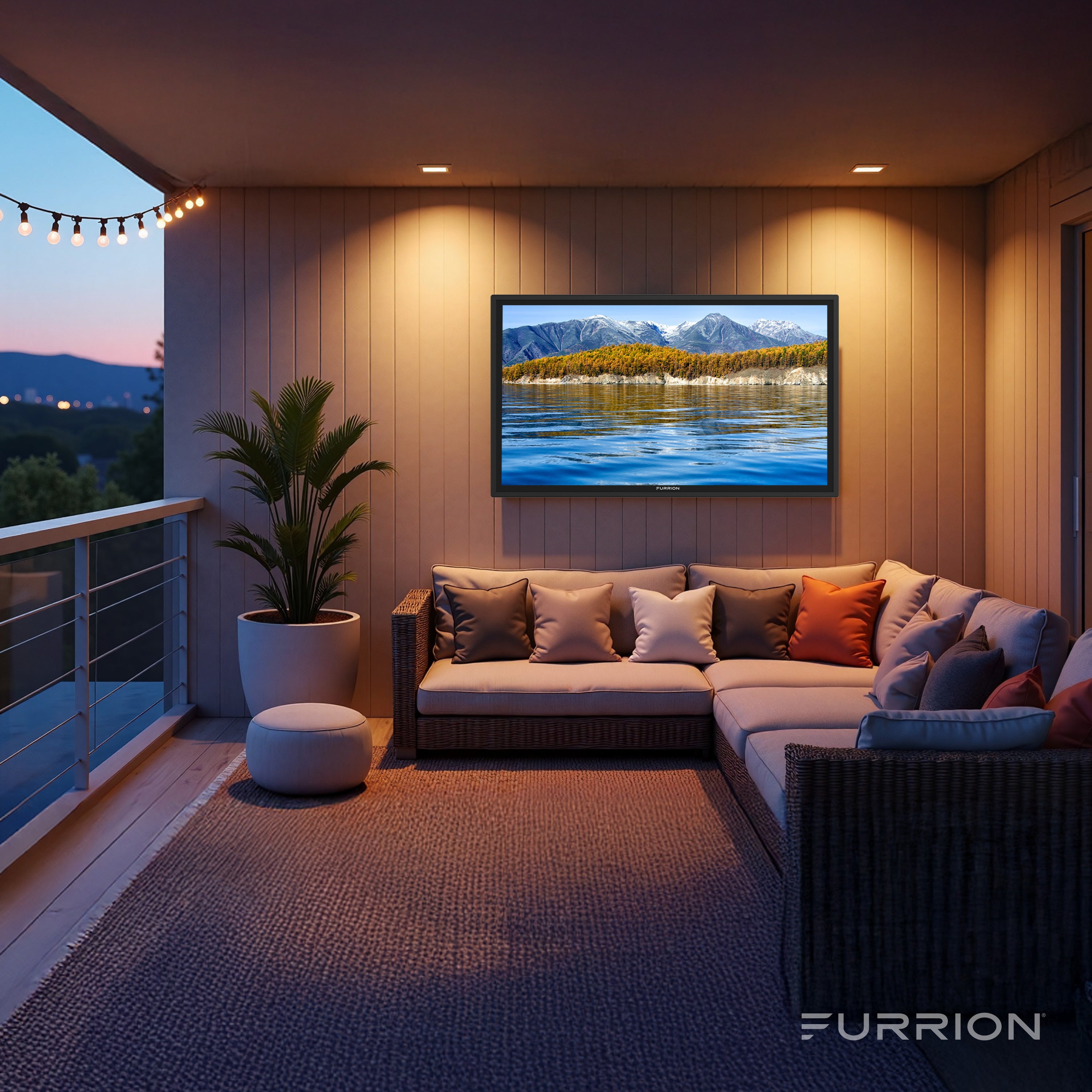 Furrion Aurora® Partial-Sun 2 4K LED Outdoor Smart TVAURORA-OUTDOOR-TV-PART-SUN-750