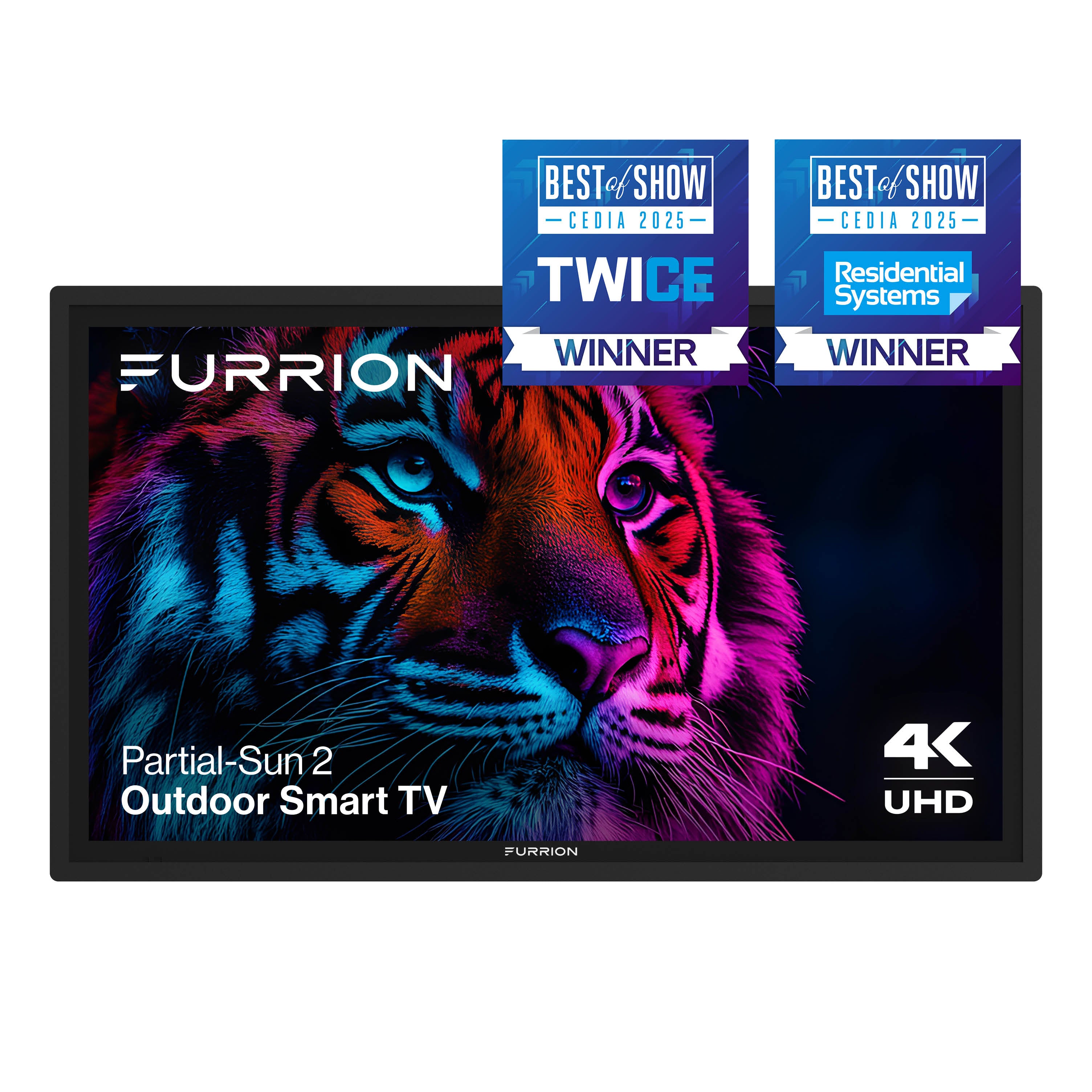 Furrion Aurora® Partial-Sun 2 4K LED Outdoor Smart TV AURORA-OUTDOOR-TV-PART-SUN-750