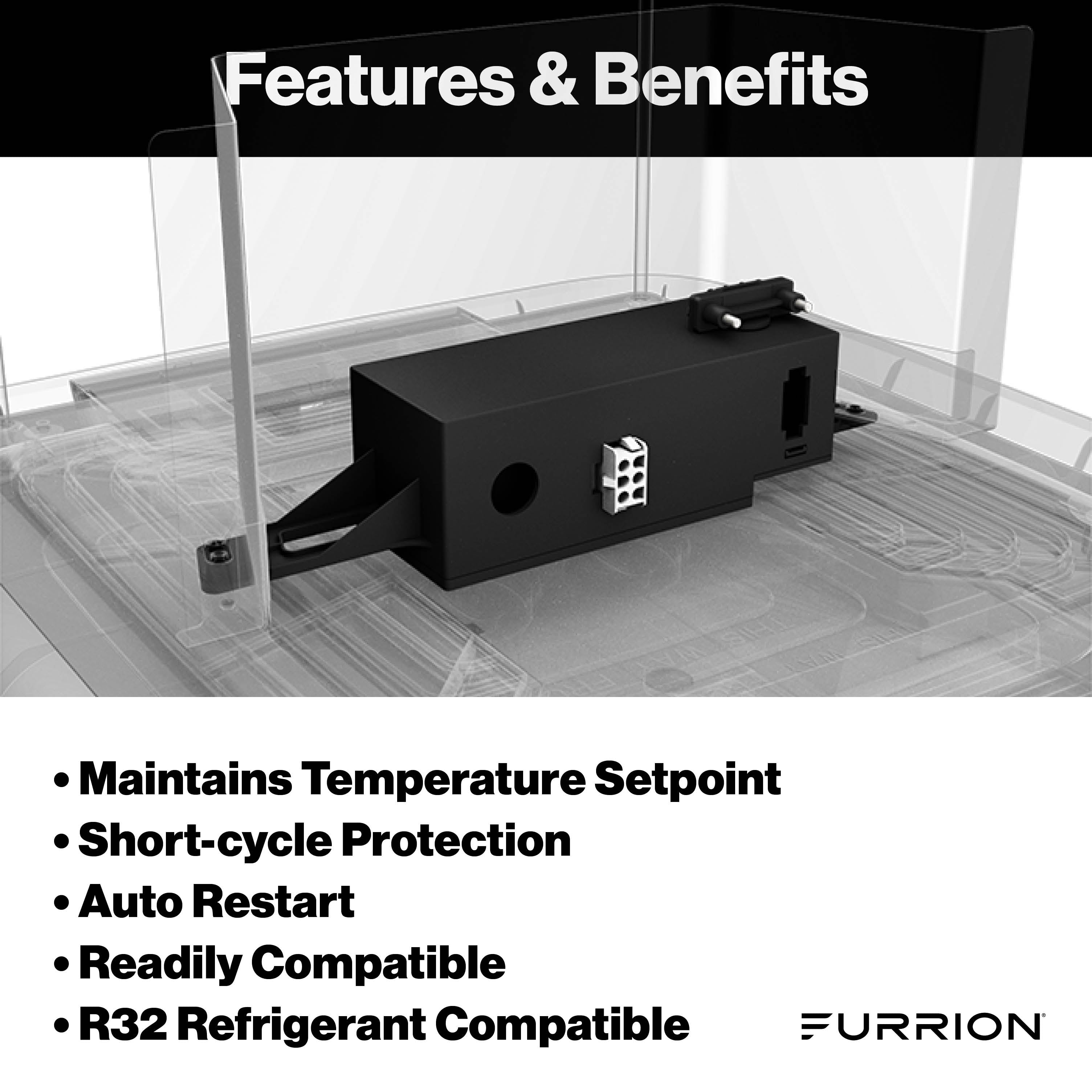 Furrion Chill® Manual RV Air Conditioner Controller (R32) #FACC10MESA2-BL-AM2024046890