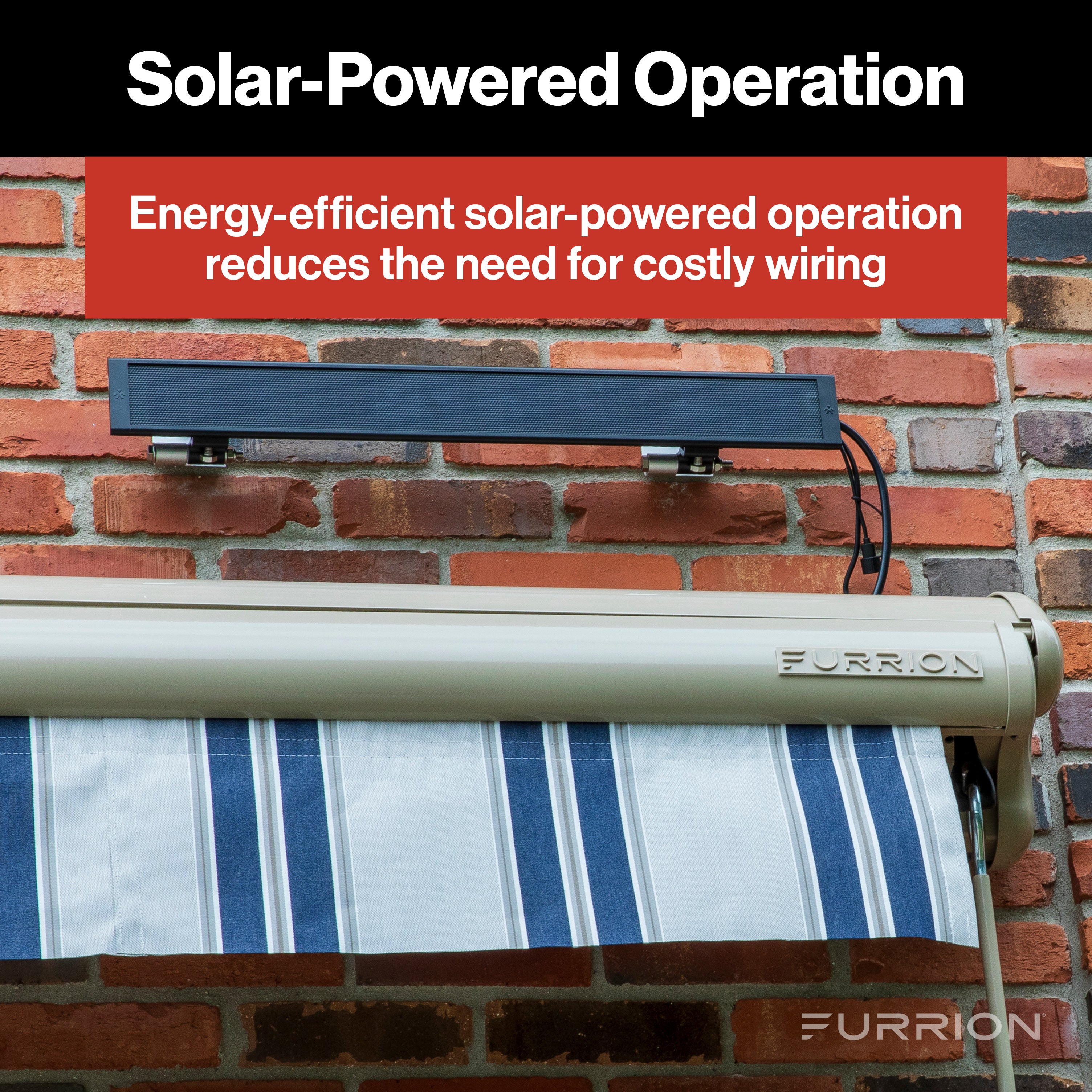 Furrion Lumina™ Solar-Powered Retractable AwningLUMINA-AWNING-ASSEMBLY