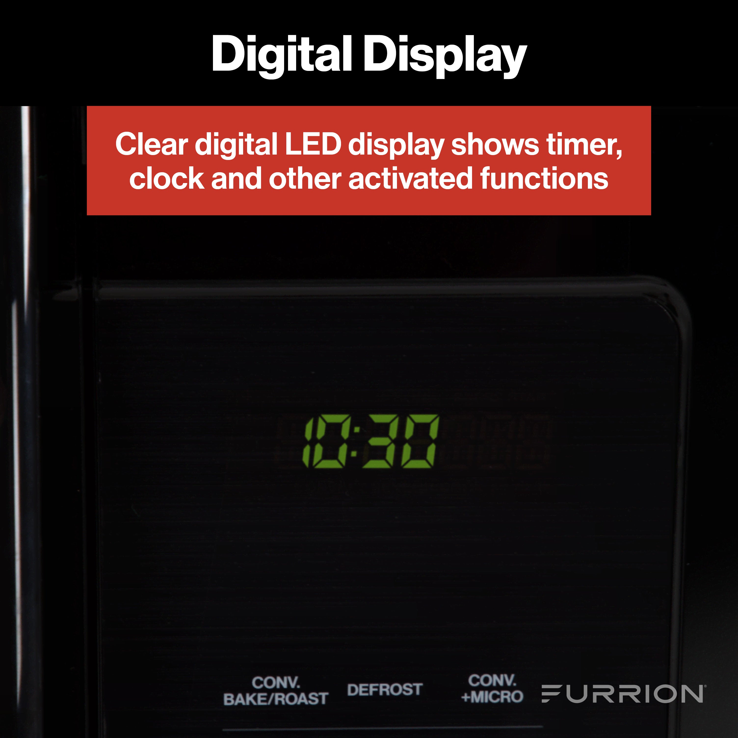 Furrion Over-The-Range Convection RV Microwave Oven - 1.5 cu. ft.1.5-CF-OTR-MICROWAVE-GEN-2