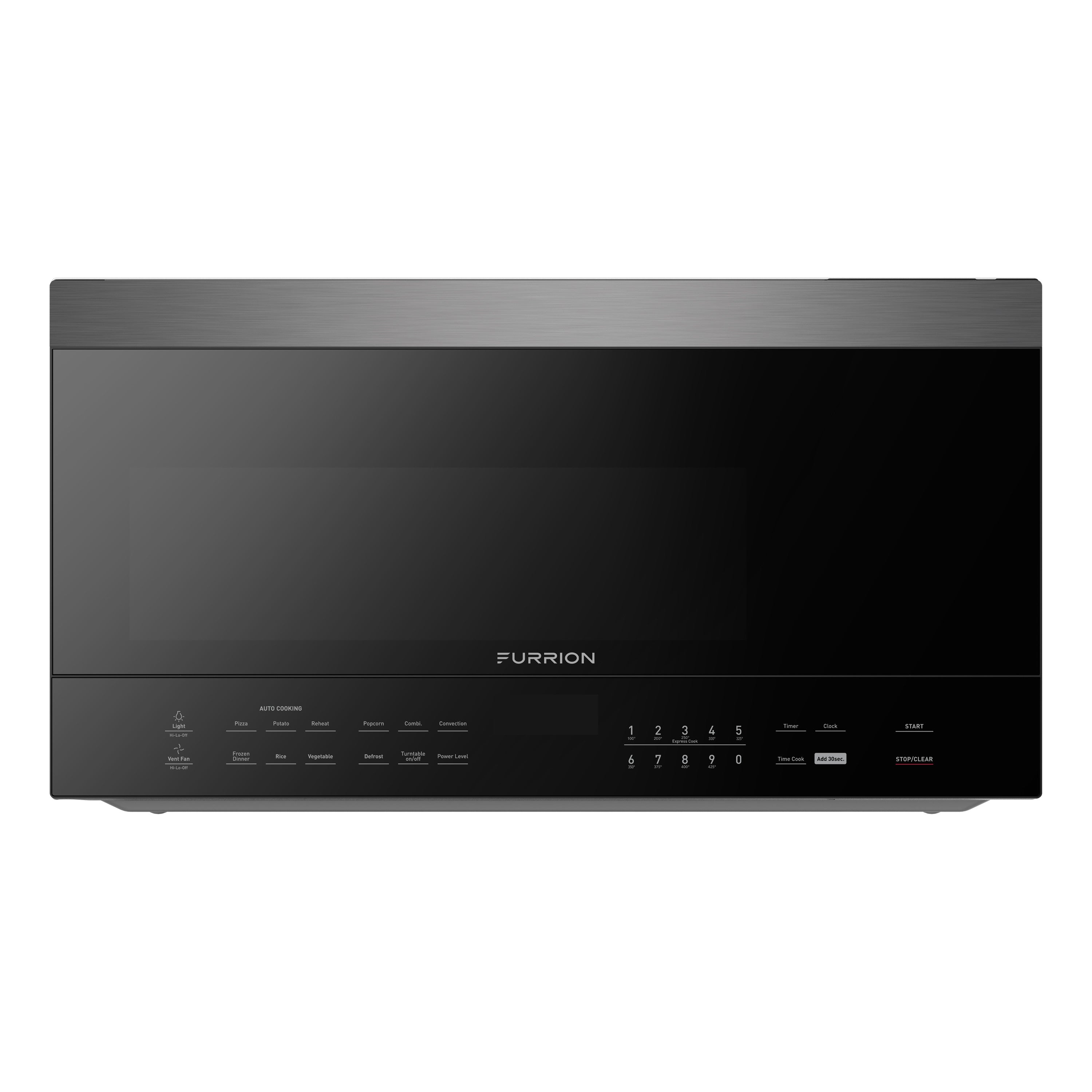 Furrion Over-The-Range Convection RV Microwave Oven - 1.5 cu. ft., Black Stainless Steel #FMCM15AA-BS 2024055734