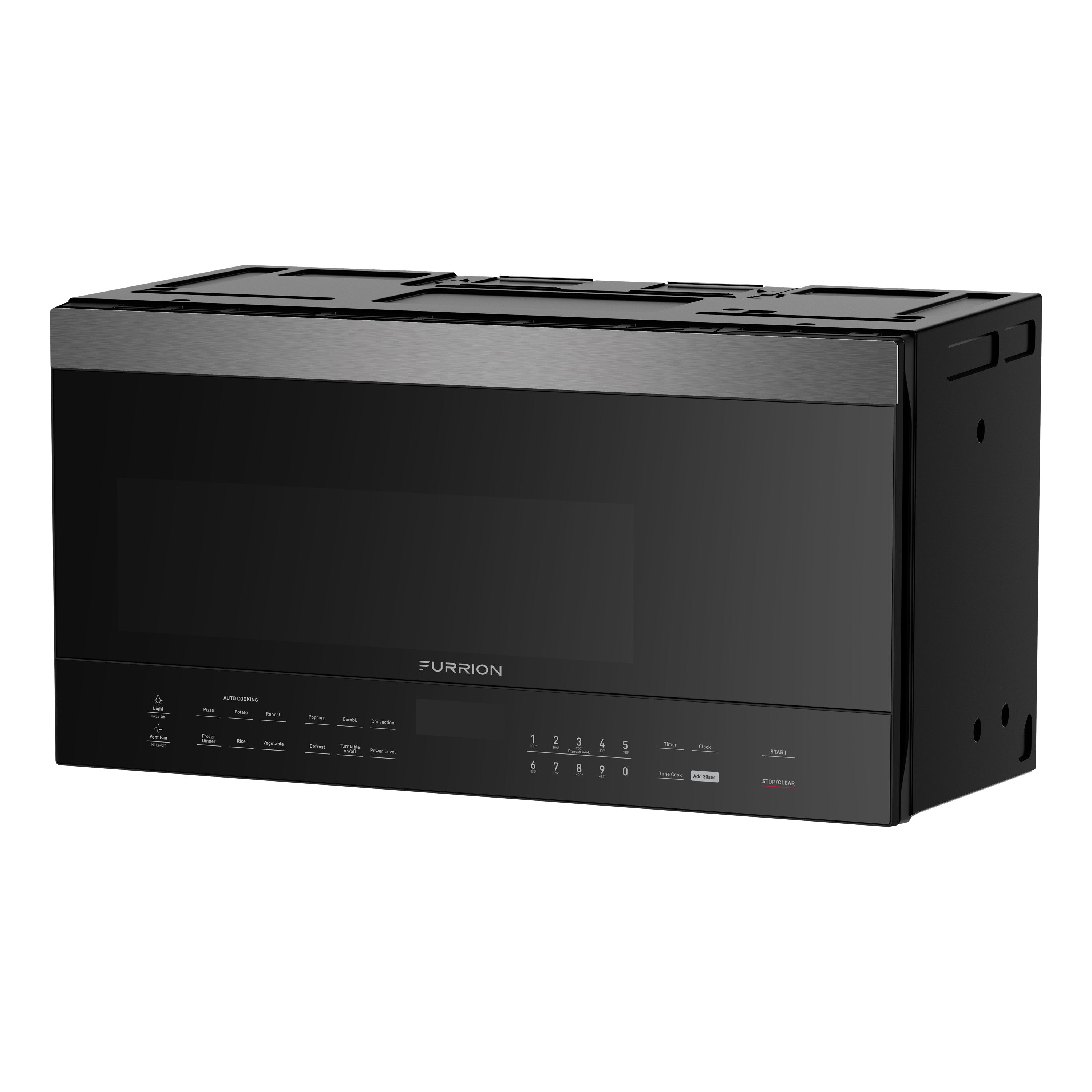 Furrion Over-The-Range Convection RV Microwave Oven - 1.5 cu. ft., Black Stainless Steel #FMCM15AA-BS 2024055734