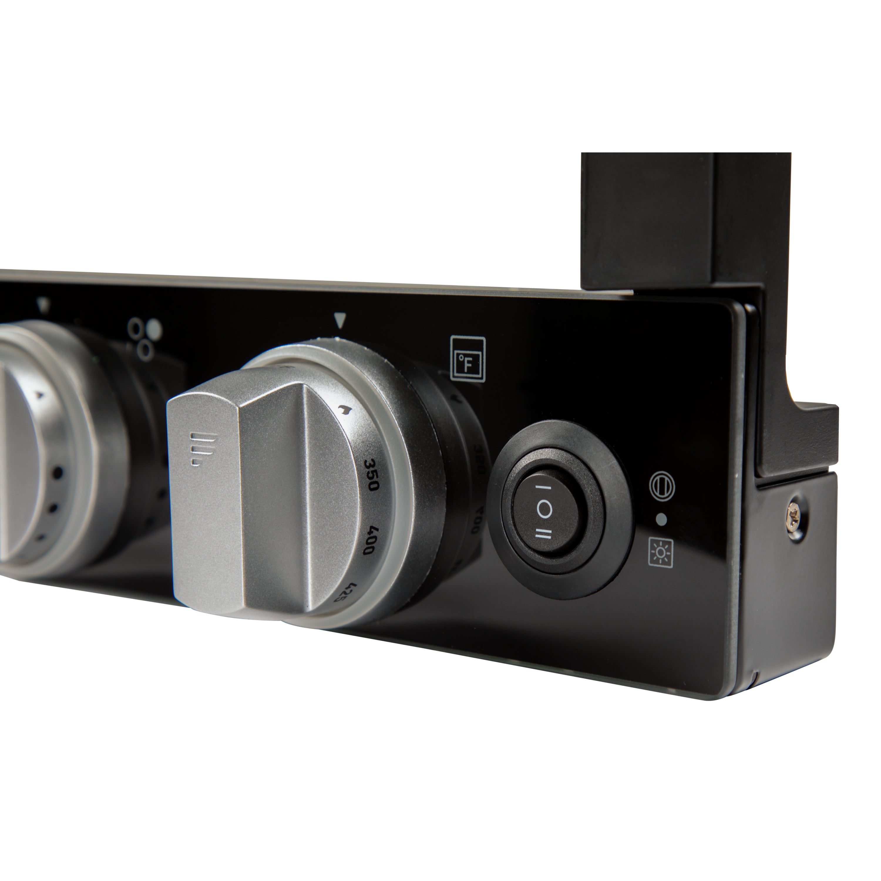 Furrion Replacement 2-in-1 RV Gas Range Oven Front Black Glass Panel Module #C-FGR17G3A2-BG-0412022073018