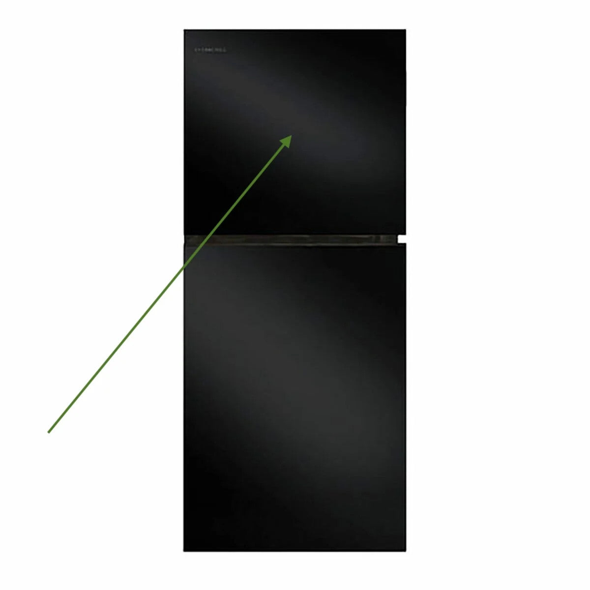 Furrion Replacement Black Glass Freezer Door for EverChill 10.7 Cu. Ft. Refrigerator2022302053