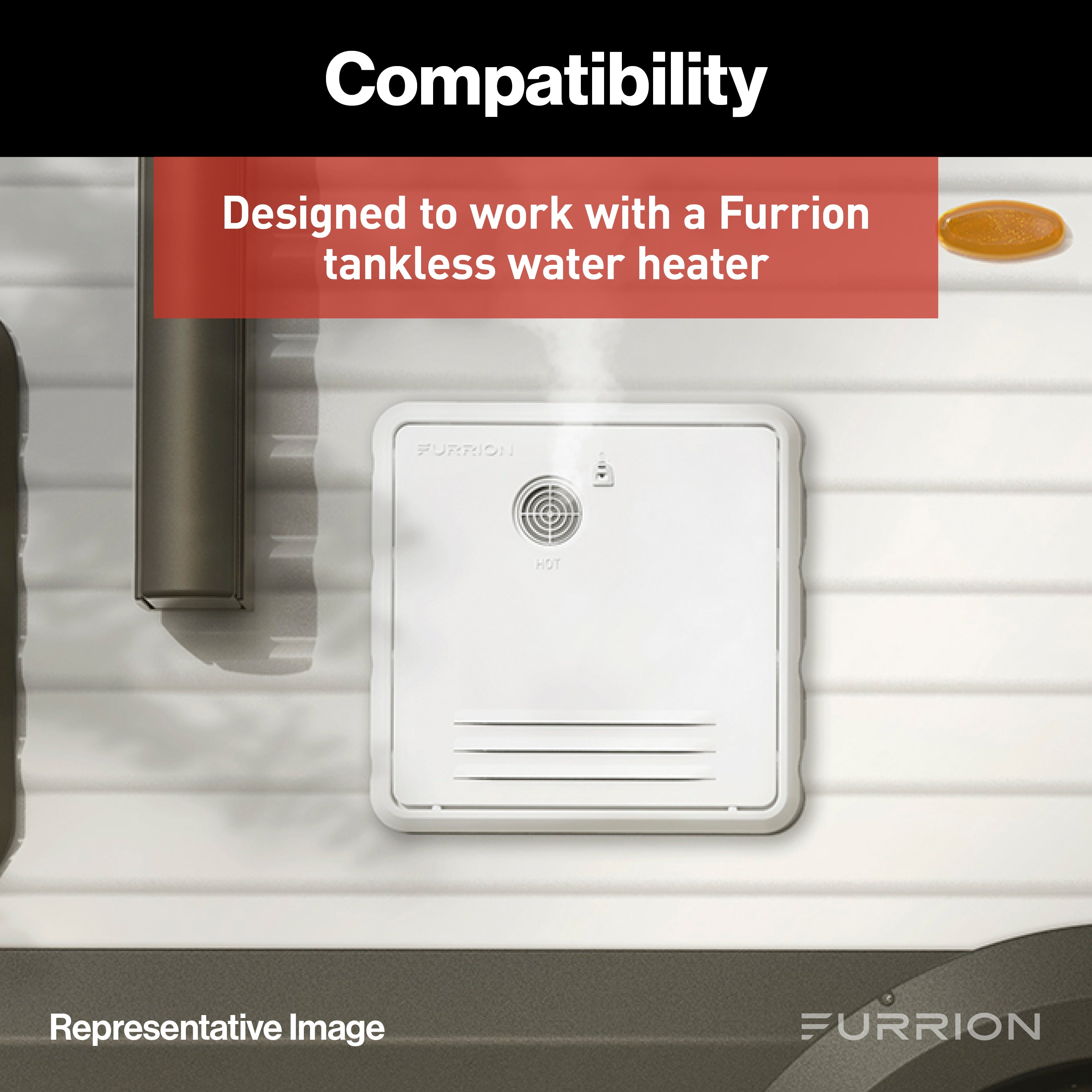 Furrion Retrofit Door for Tankless RV Water Heating SystemWATER-HEATER-DOOR
