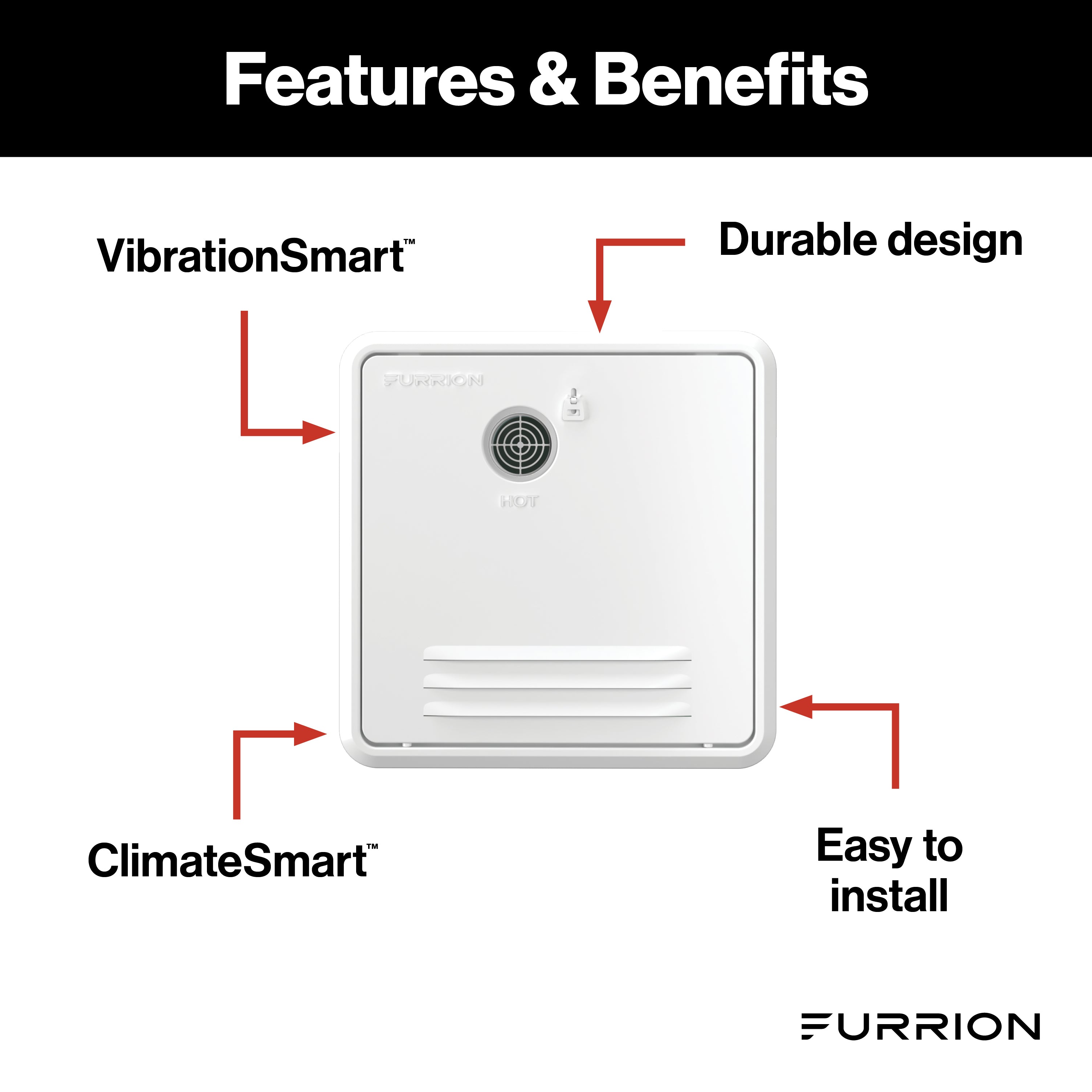 Furrion Retrofit Door for Tankless RV Water Heating SystemWATER-HEATER-DOOR