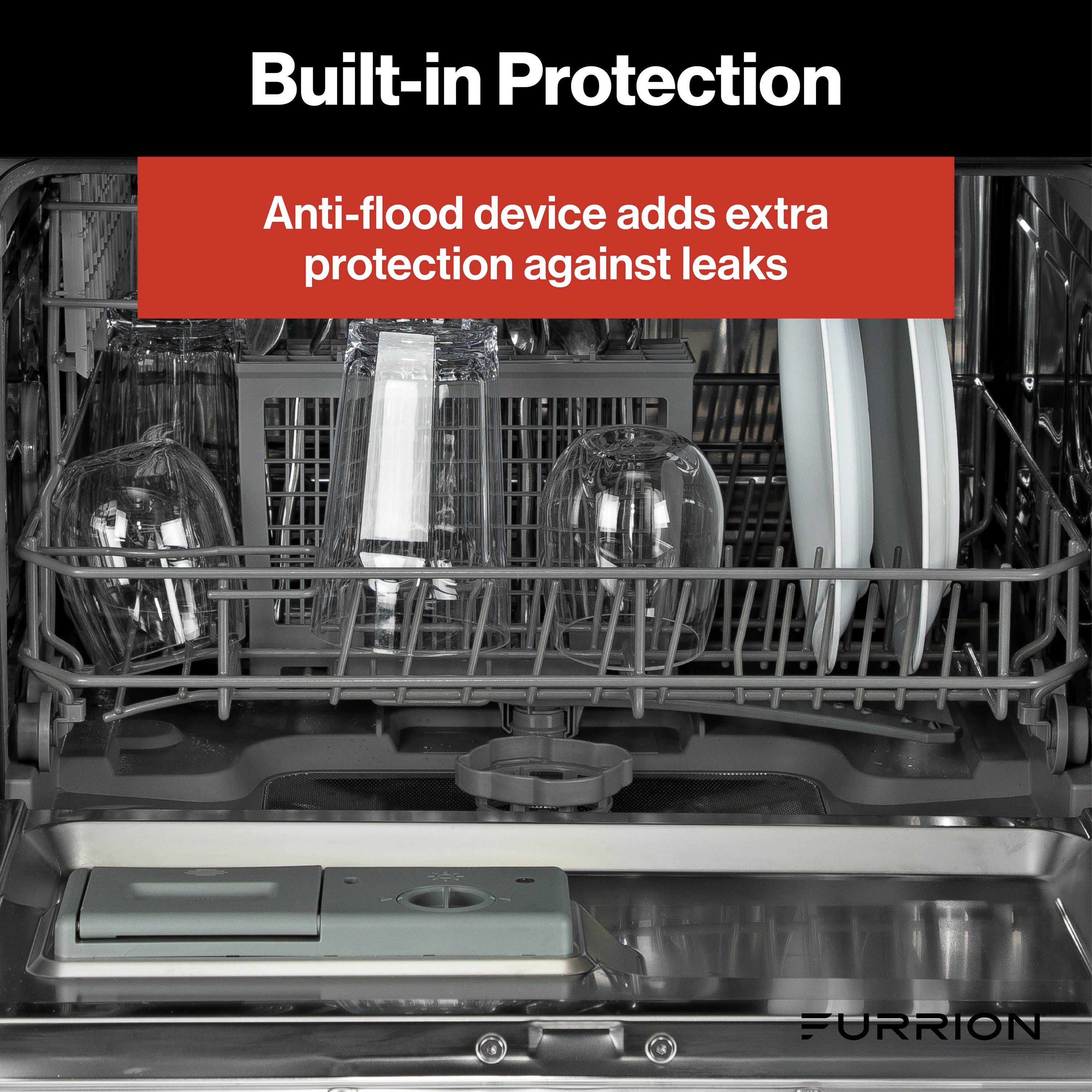 Furrion RV Countertop Dishwasher - 18" FURRION-18-COUNTERTOP-DISHWASHER