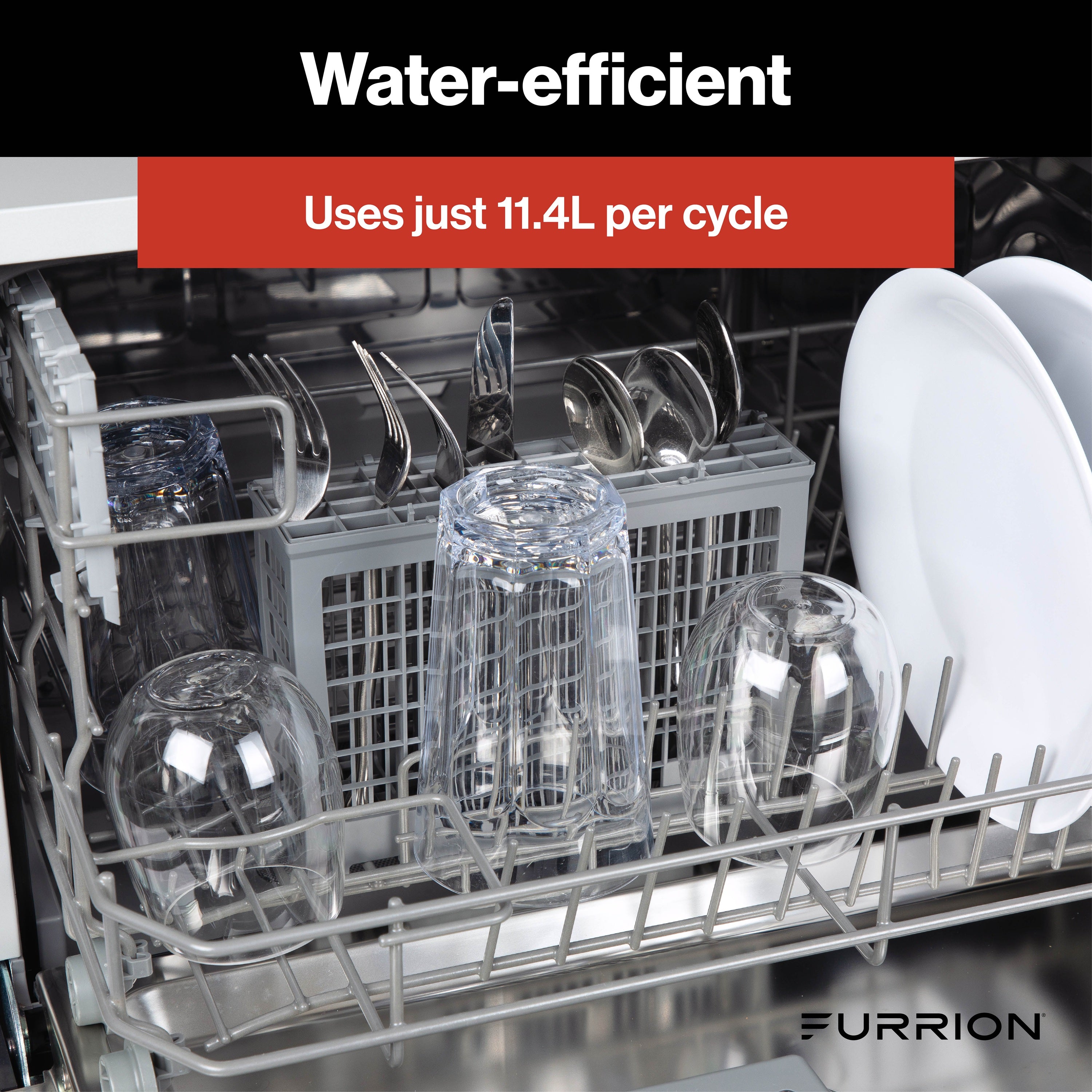 Furrion RV Countertop Dishwasher - 18" FURRION-18-COUNTERTOP-DISHWASHER