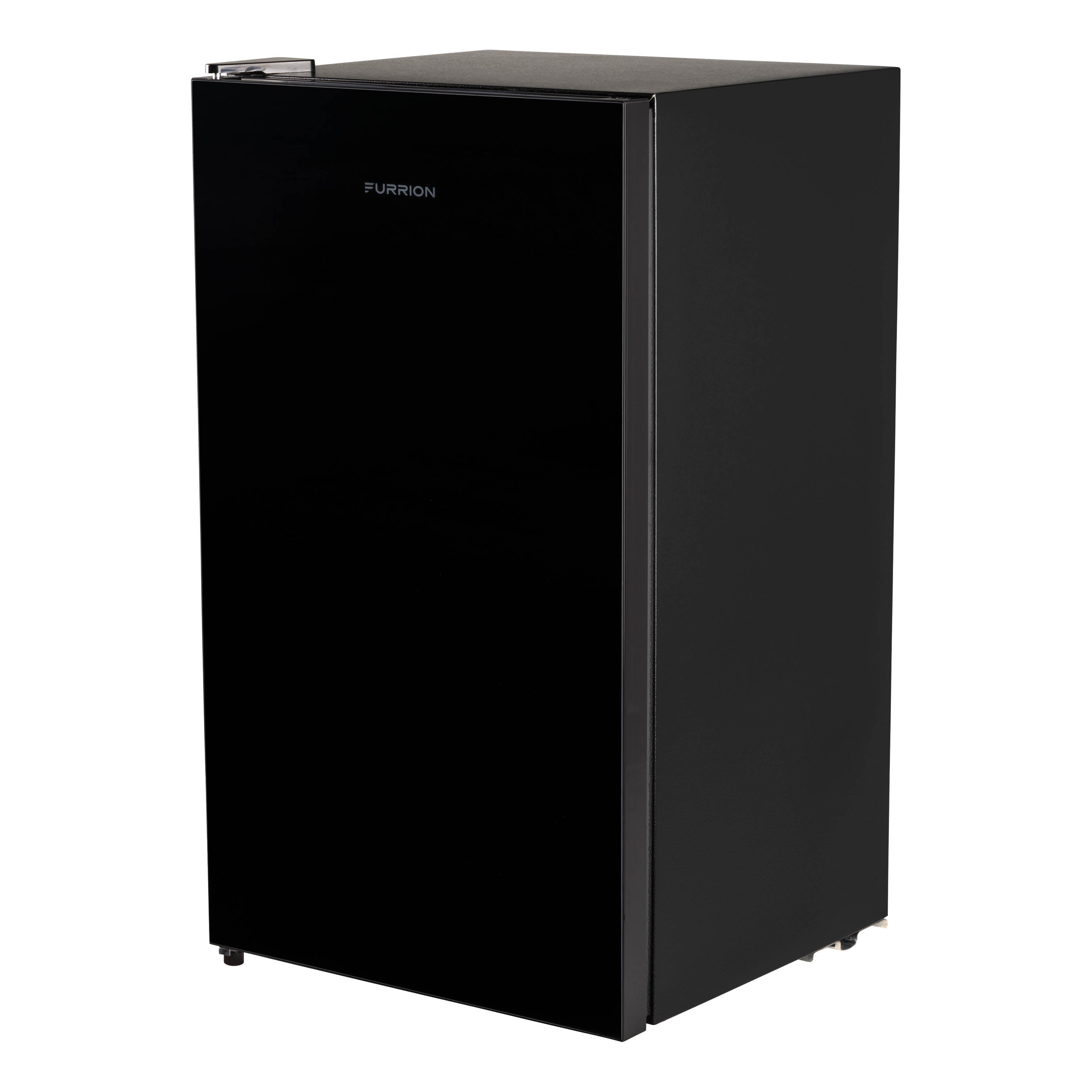 Furrion RV Refrigerator - 110V, 3.2 cu. ft., Black Glass Finish 3-2-CF-110V-REFRIGERATOR