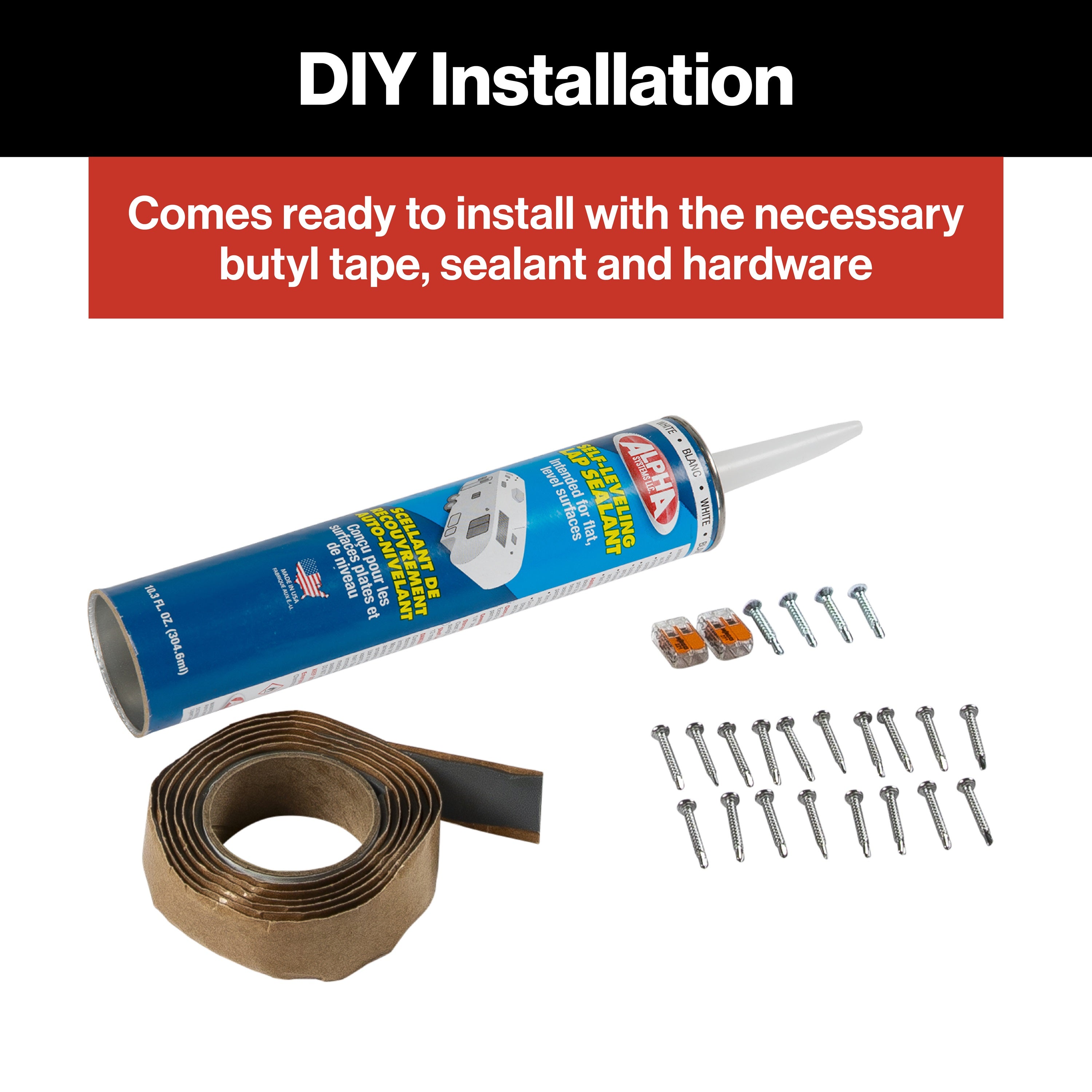 Furrion RV Roof Vent Fan with Lid Install Kit - 14" White #FVF14D90R6A-PS-AM2023042193