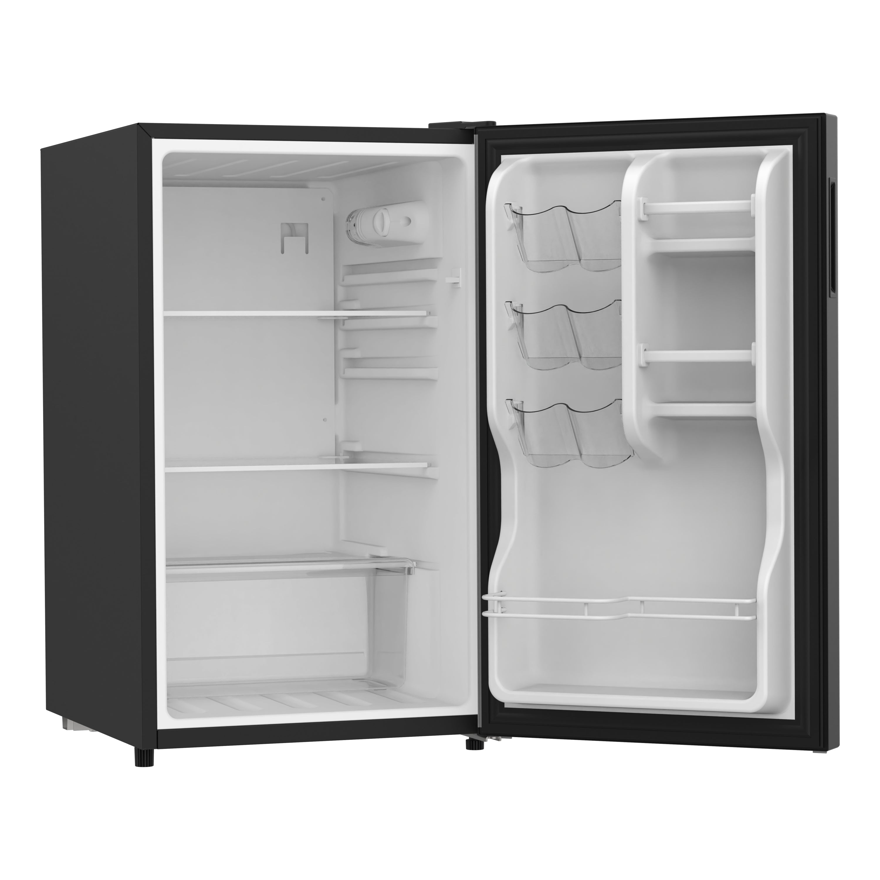 Furrion Single-Door RV Refrigerator - 110V, 4.3 cu. ft., Black Glass Finish, Right Hinge #FCR43ACA-BG-RHH 2023060060
