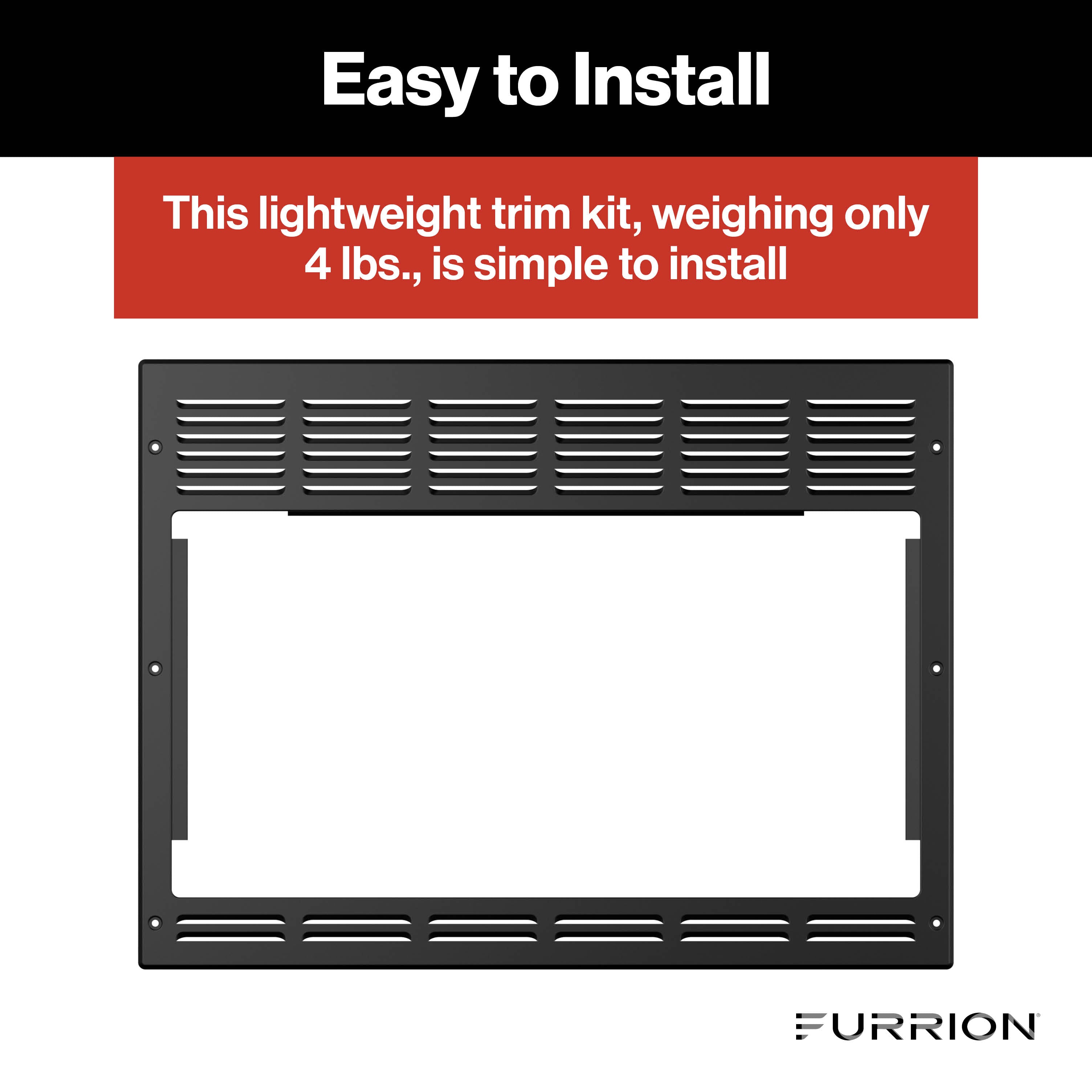 Furrion Trim Kit for 1.1 cu ft Microwave Oven with Built-in Air Fryer 1-1-CF-TRIM-KIT