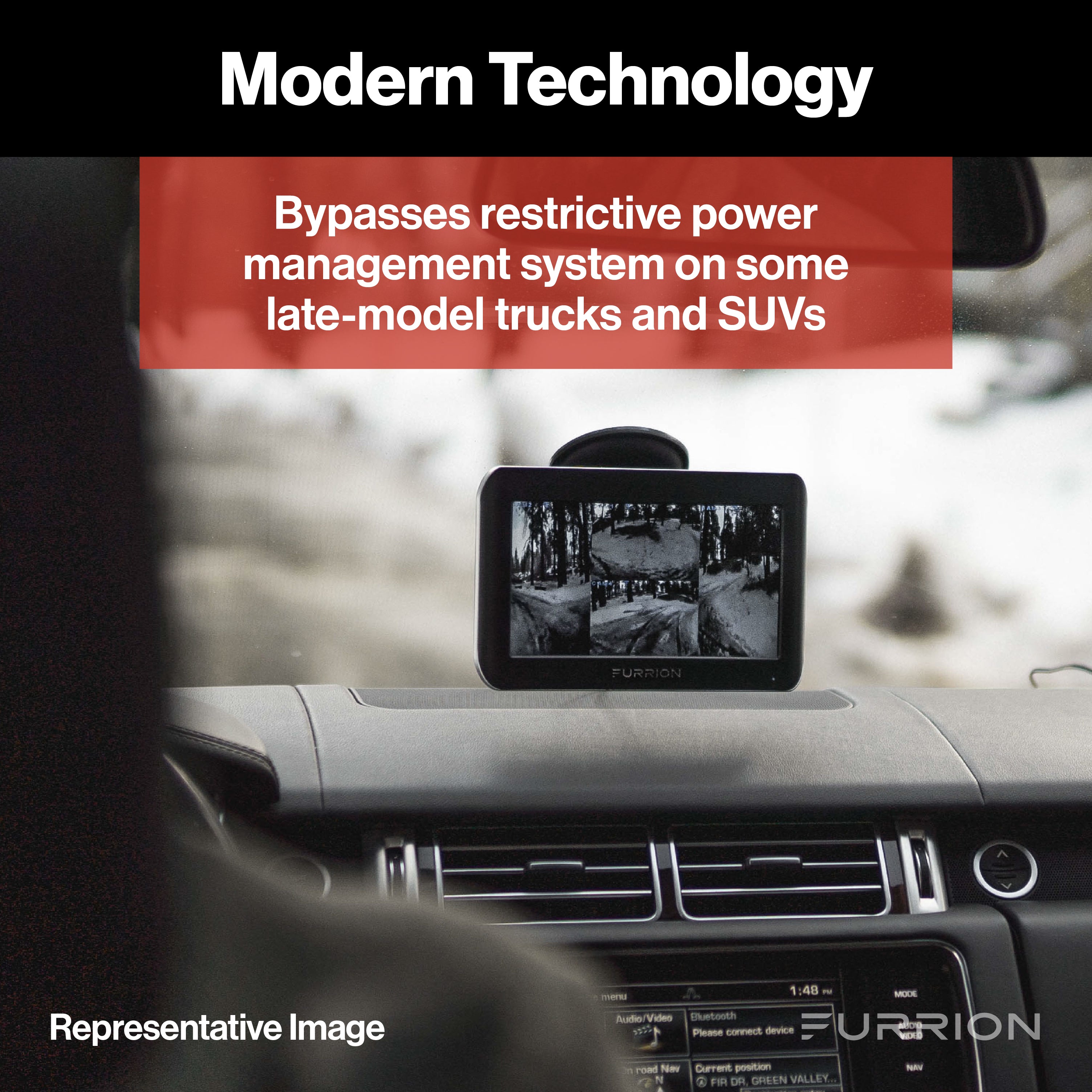 Furrion Vision S® 7-Way Adapter with Power Switch for RV Camera System #F2BC004XXBK2021132201