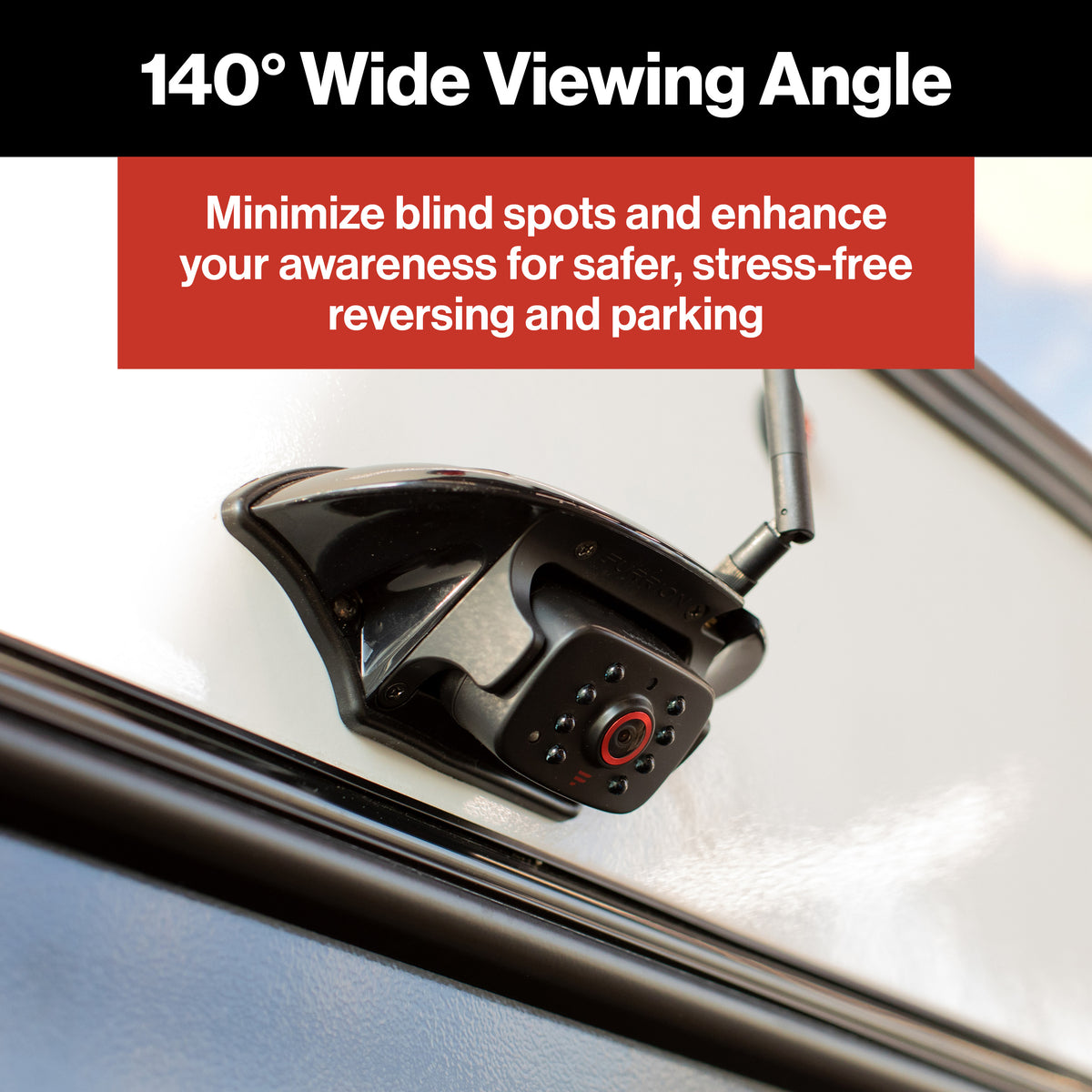 Furrion Vision S®+ RV Observation System - Sharkfin Camera with Bracket #FCNFDTASF 2021124484
