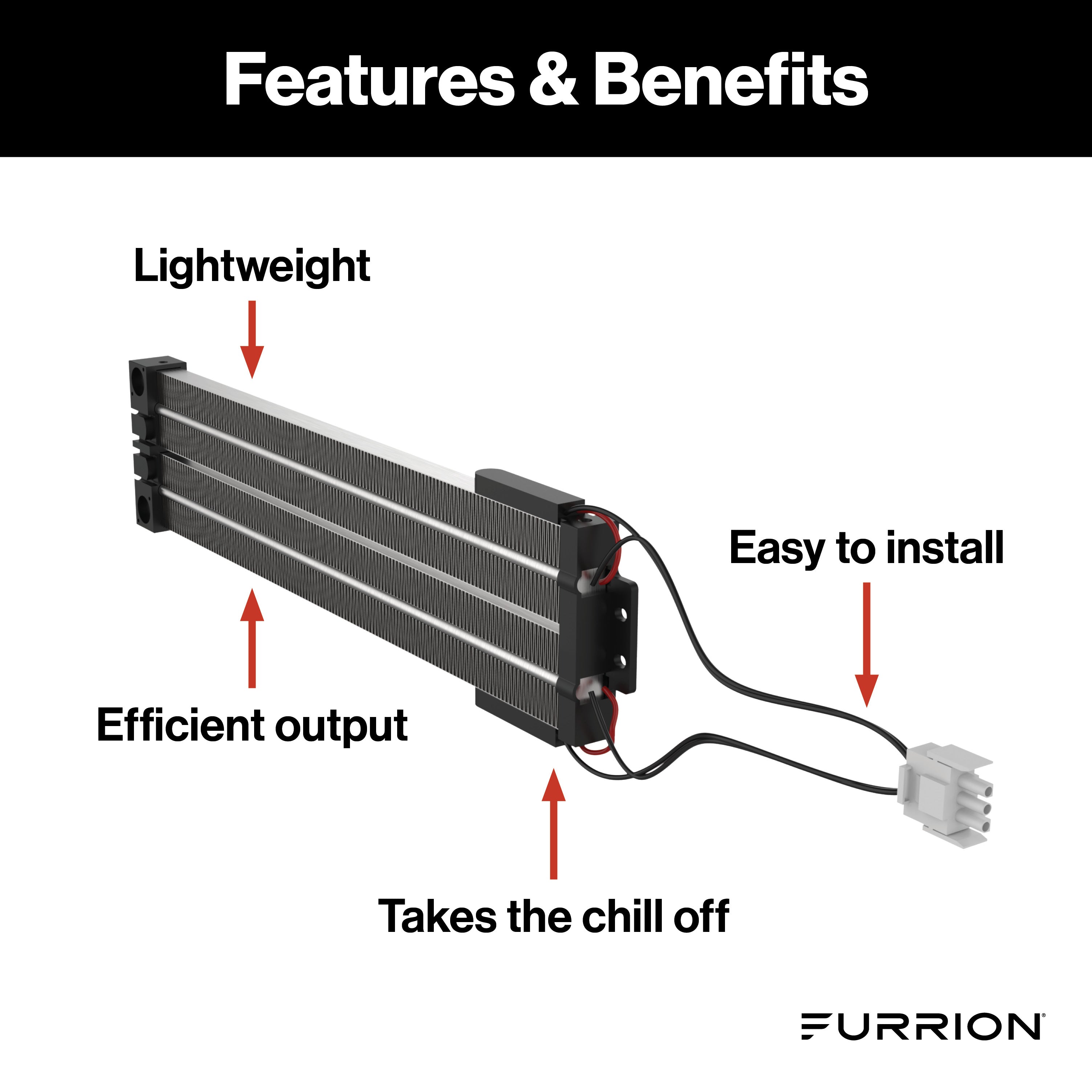 Furrion Chill® AC Heat Strip Installation Kit - Manual #C-FACR15SA-A02