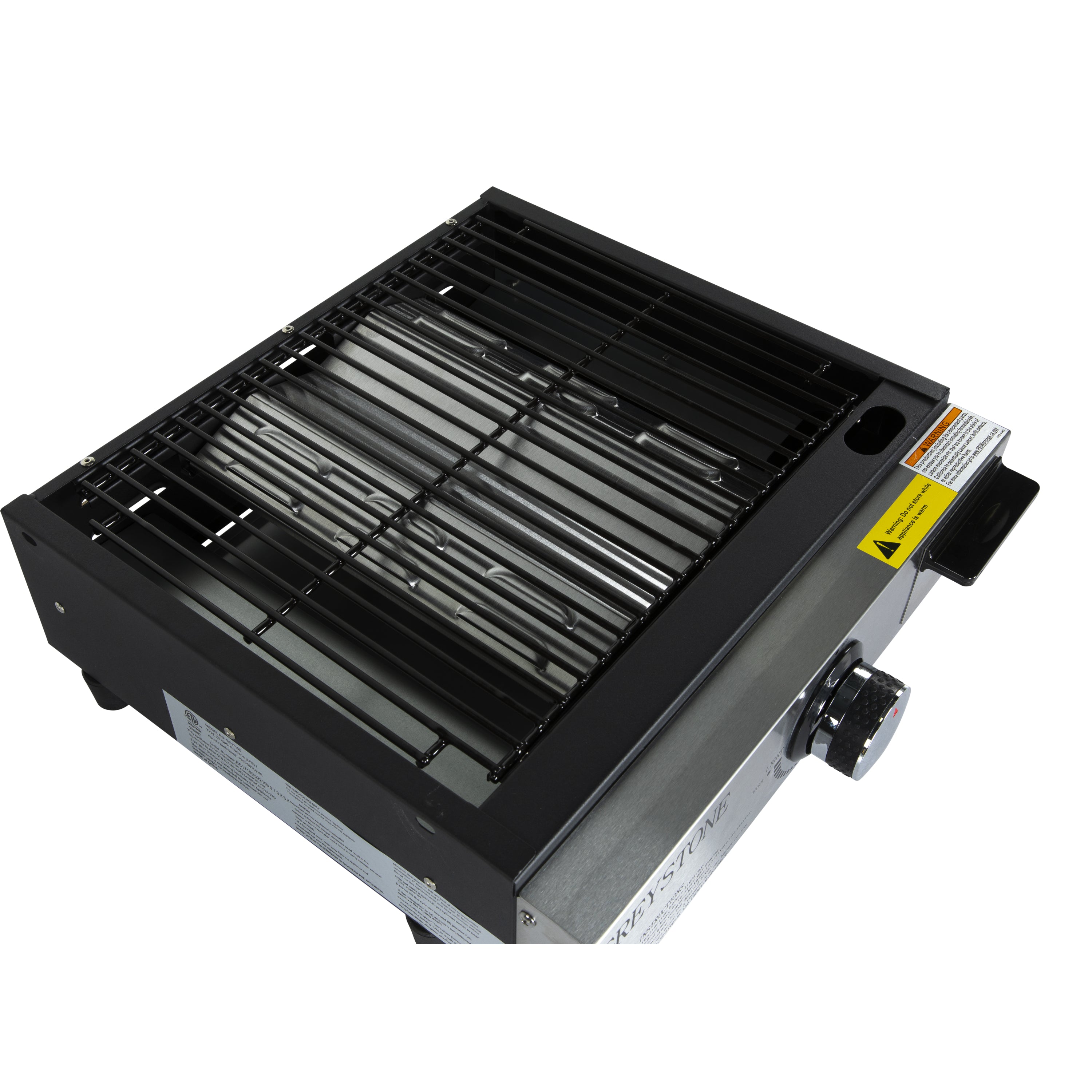 Greystone 17" Griddle/Grill Combo with Enamel Steel Cooking Plate & Grill Grate - 15,000 BTU LP Gas #BC1715D