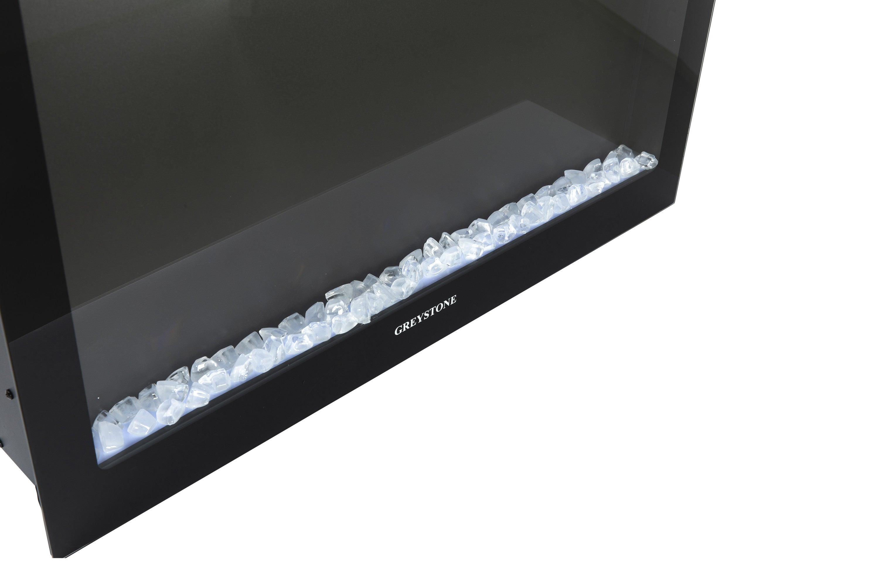 Greystone® 3-Color Crystal LED Wall Mount Fireplace - 26" with Remote #F2653BCFW2022302065
