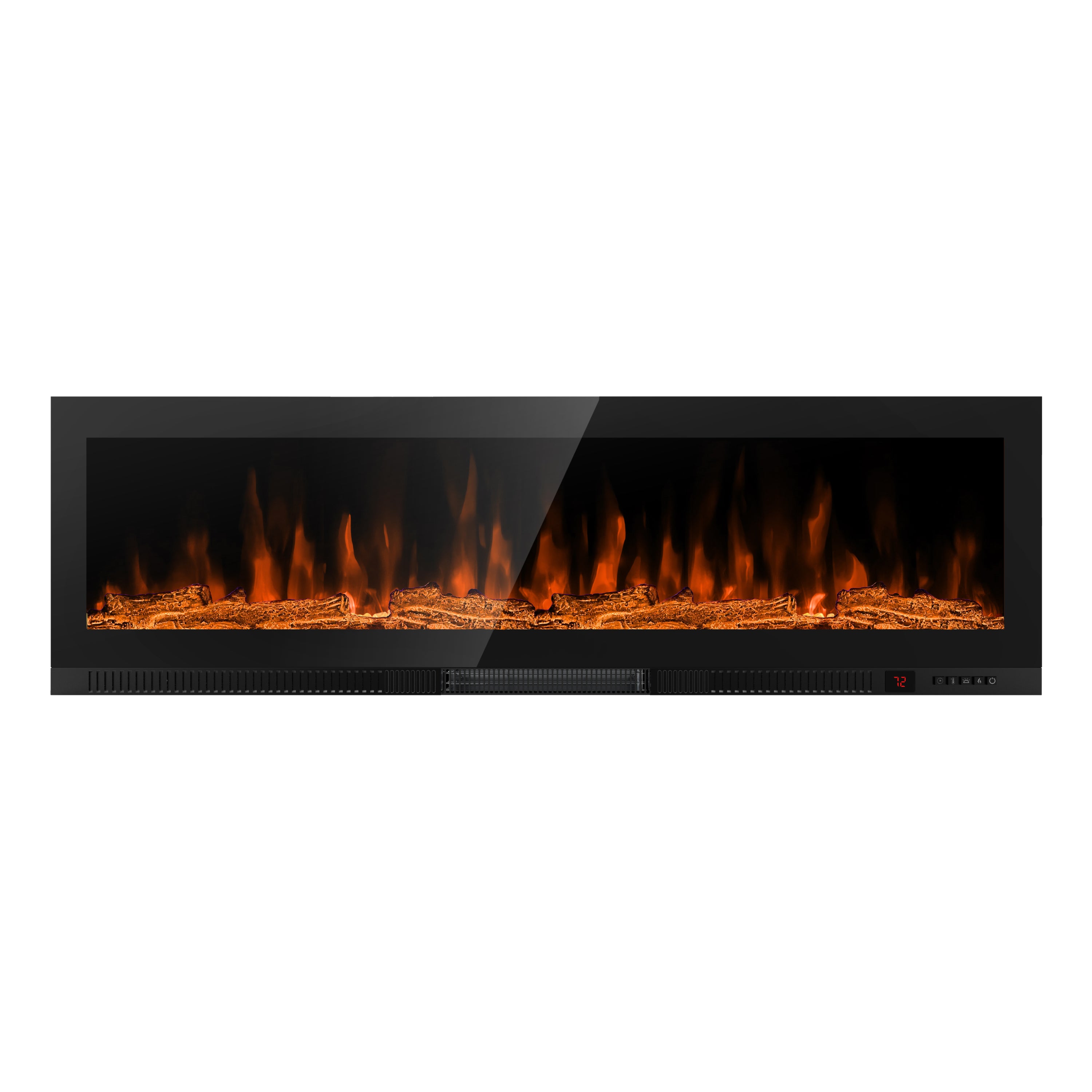 Greystone® by Furrion Built-In Electric RV Fireplace - 60", Wood Platform #GF60SW15A-BL 2024044901