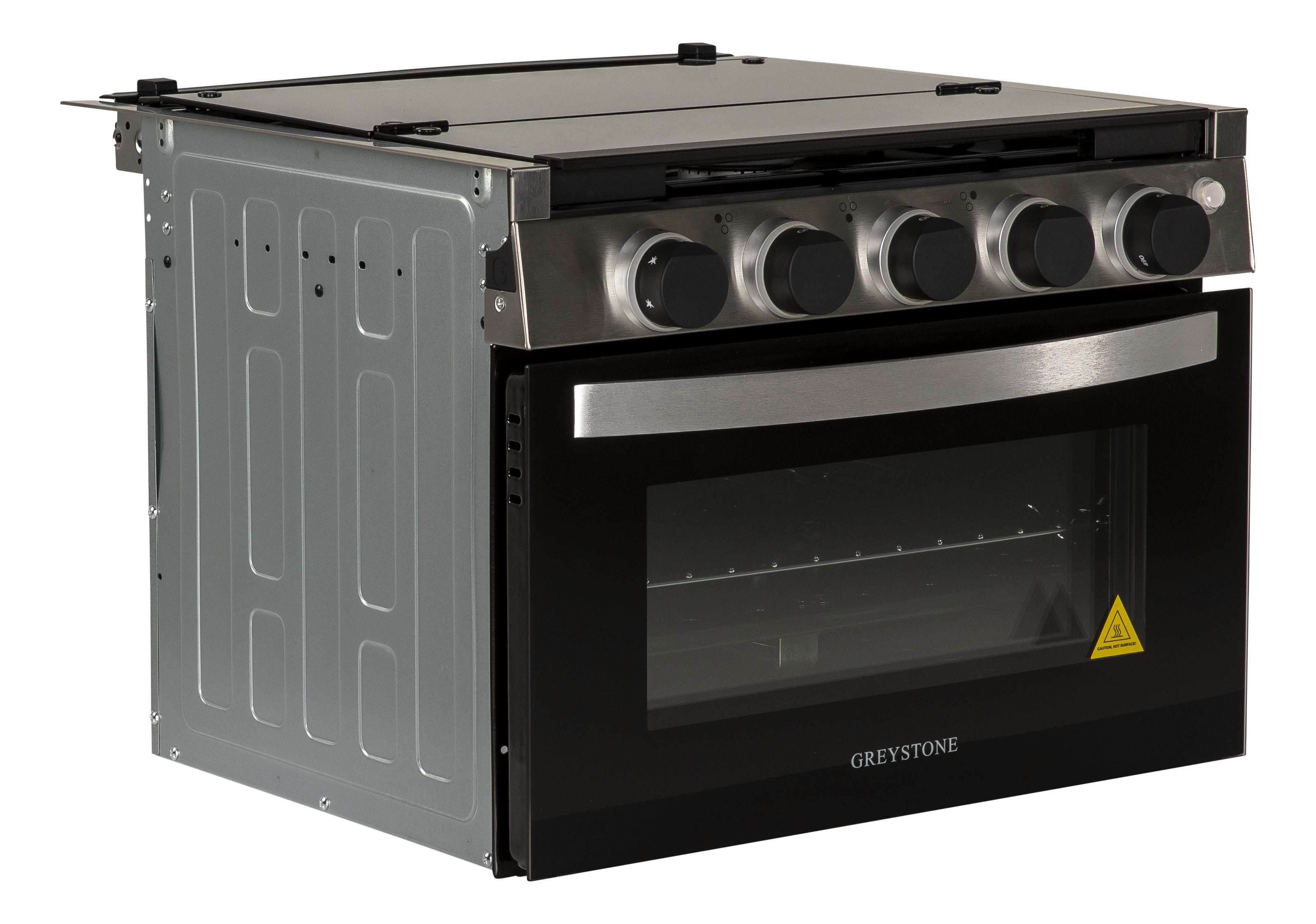 Greystone® Gas RV Range - 12V, 17"GREYSTONE-17-2-IN-1-GAS-RANGE