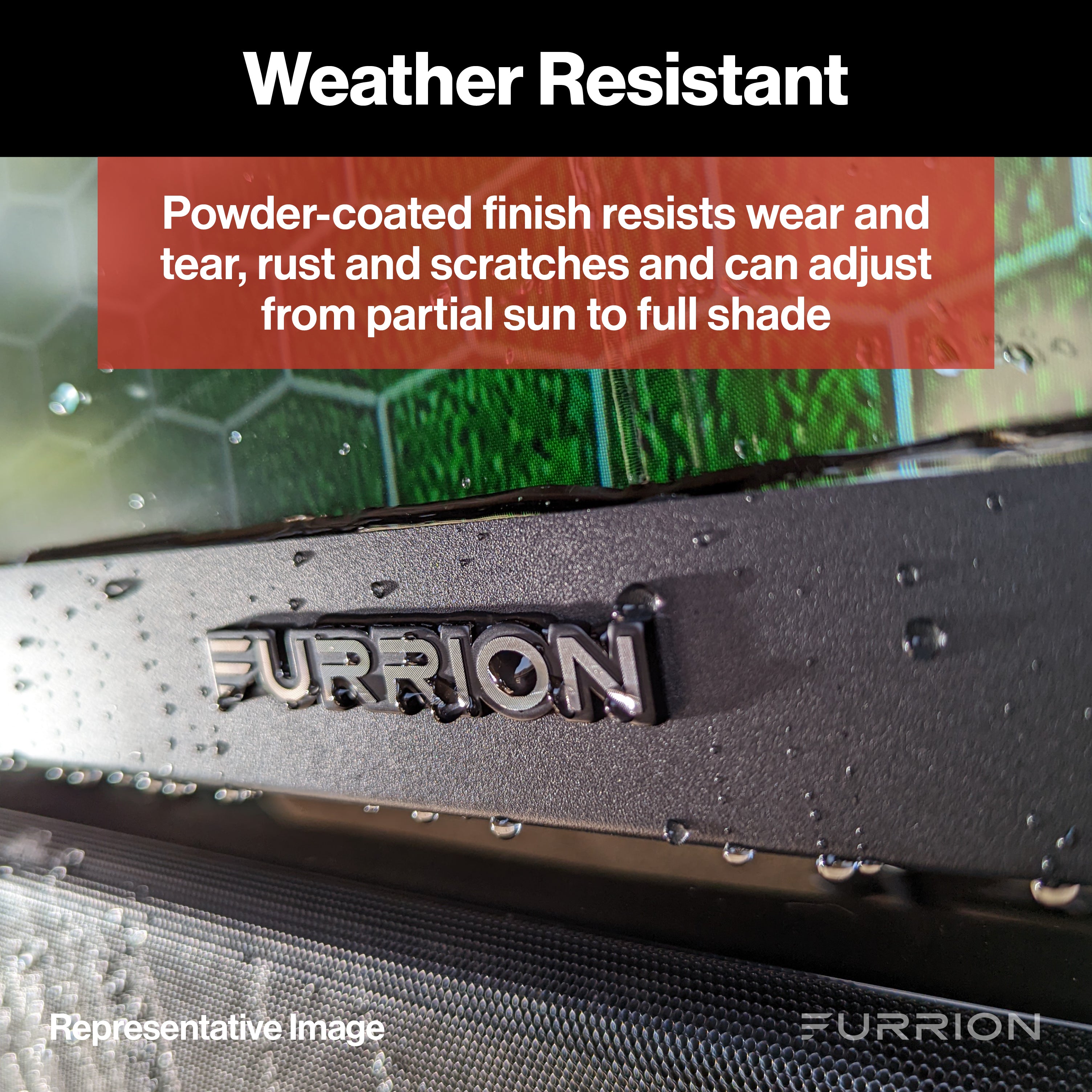 Furrion Aurora Universal Outdoor Ceiling Full Motion Mount #F2AA003ABBK