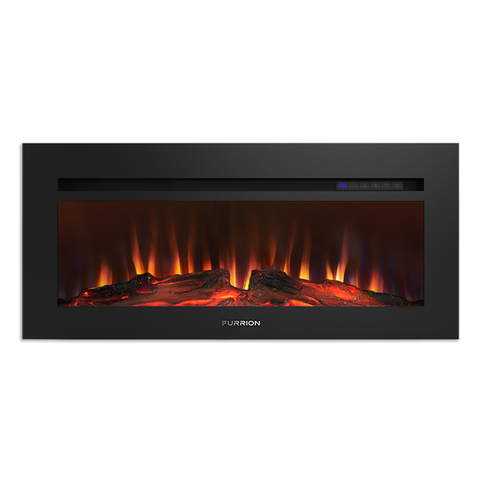 Furrion Built-In Electric RV Fireplace - Wood Platform