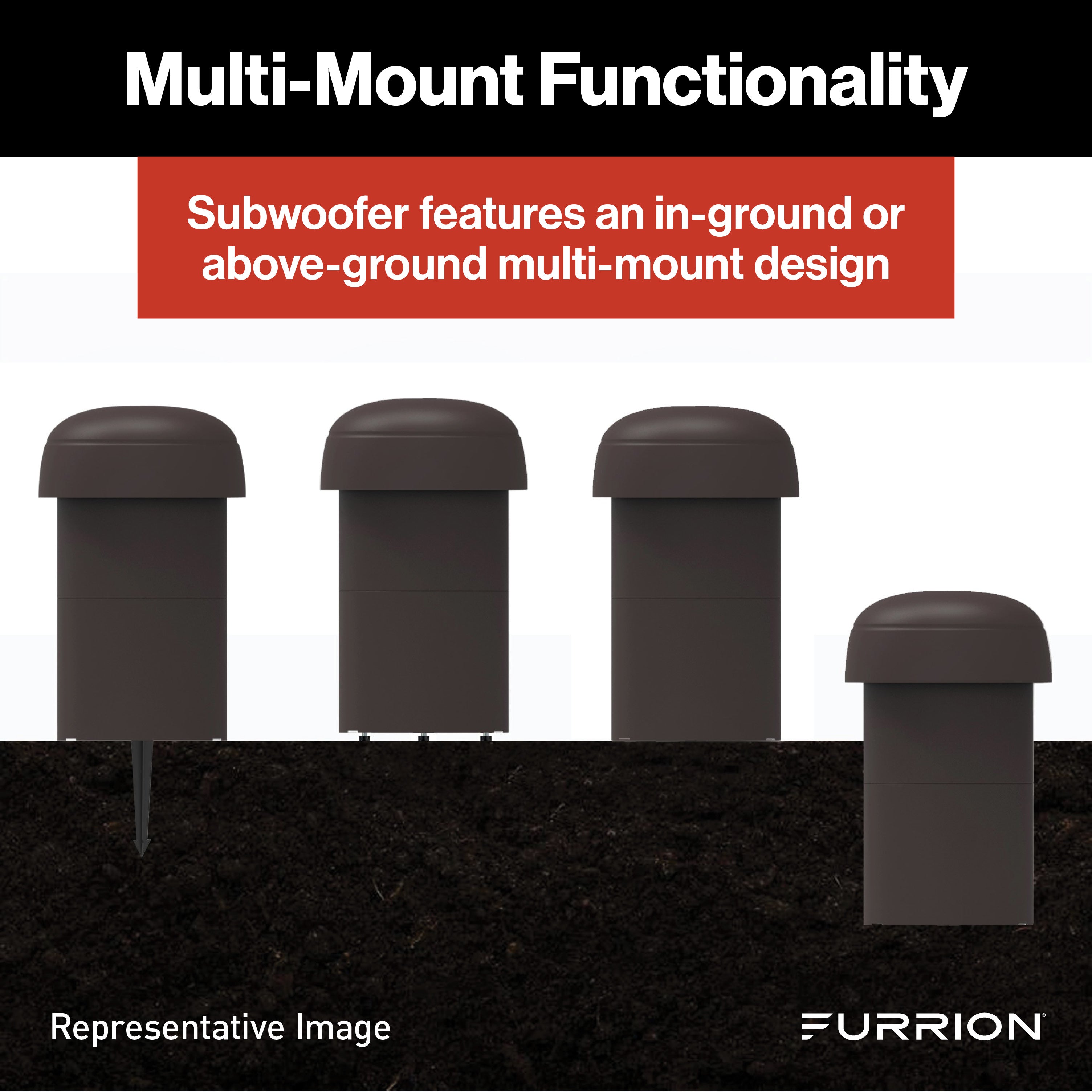 Furrion Aurora® 4.1 Landscape Speaker System - Veranda Series