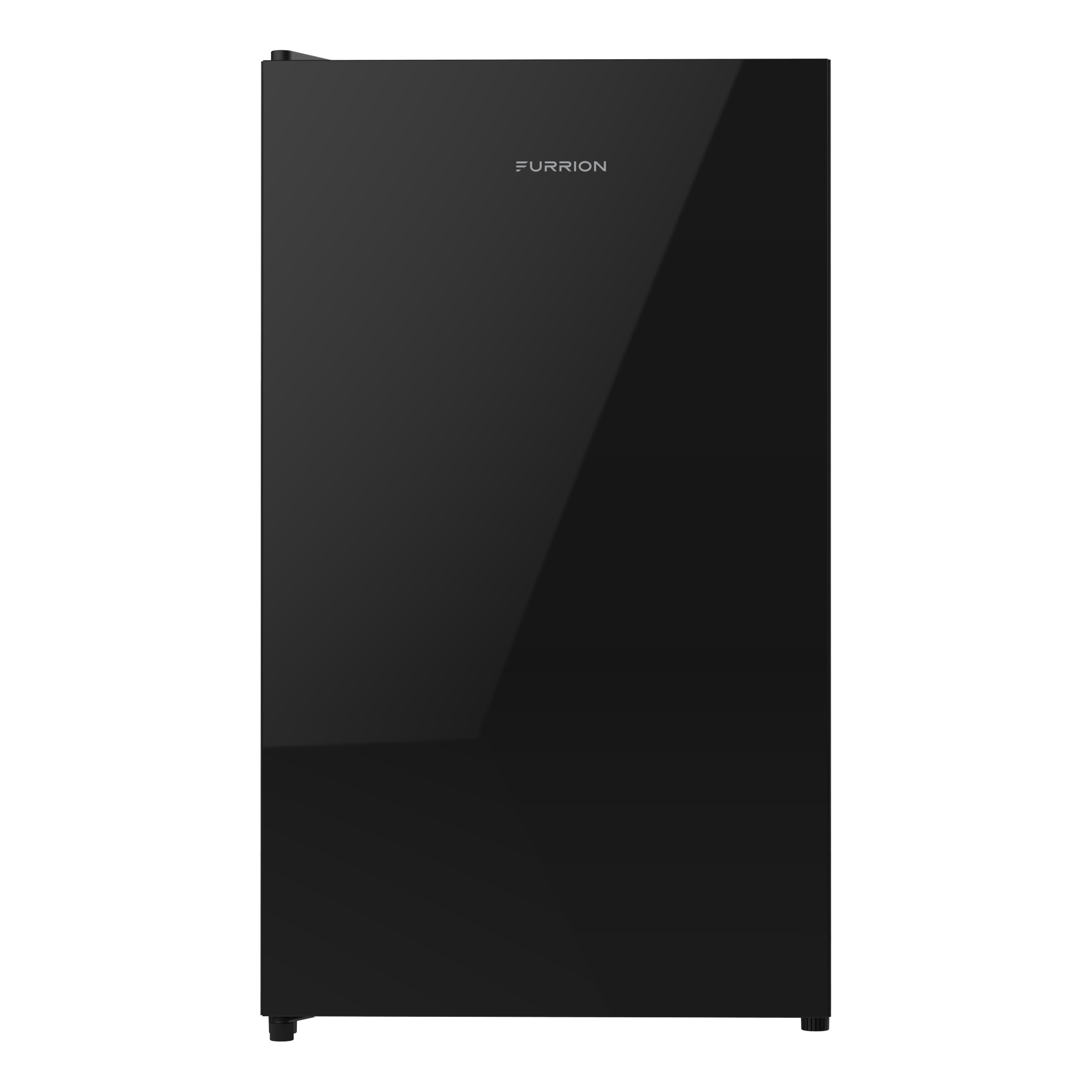 Everchill® by Furrion RV Refrigerator - 110V, 3.2 cu. ft., Black with Stainless Steel Trim