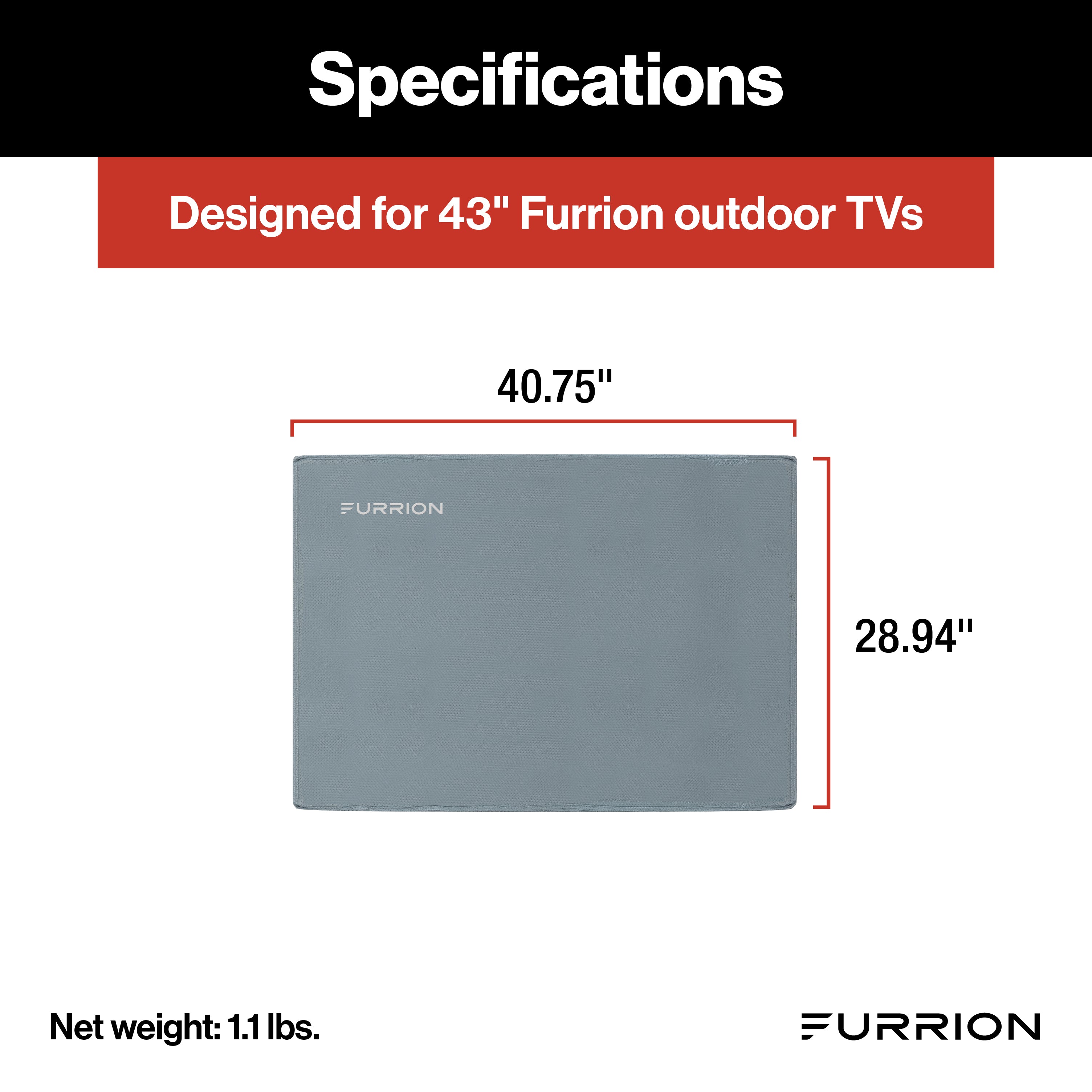 Furrion Aurora® Outdoor TV Cover