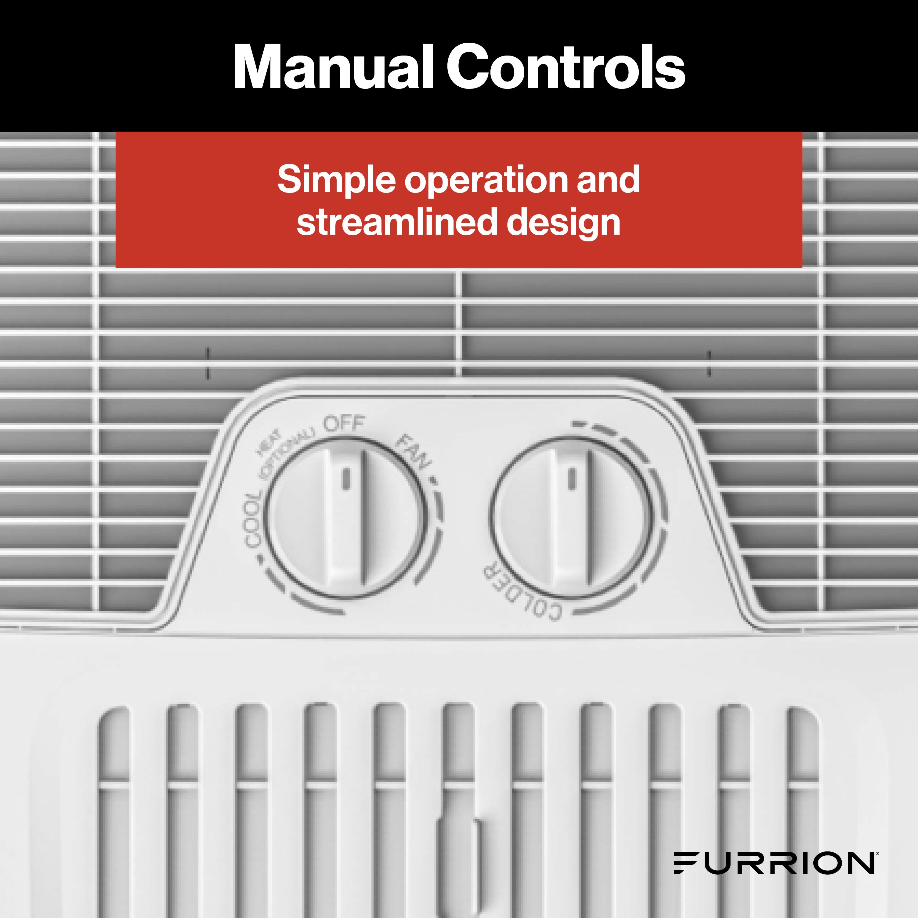 Furrion Chill® RV AC Standard Air Distribution Box for Manual Control (R410A Refrigerant Compatible) #FACT11CA-PS
