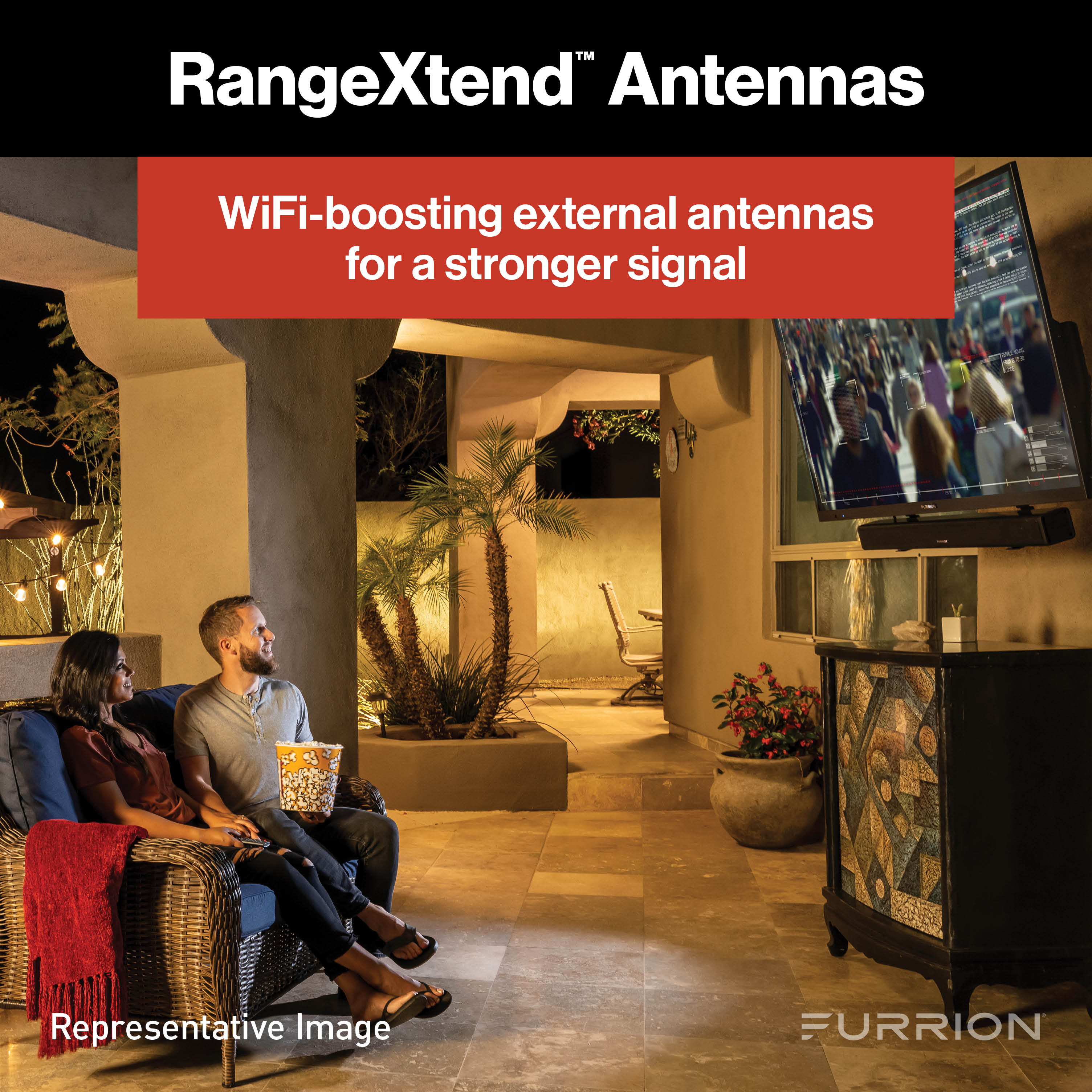 Furrion Aurora® Sun 4K UHD LED Outdoor Smart TV with HDR10