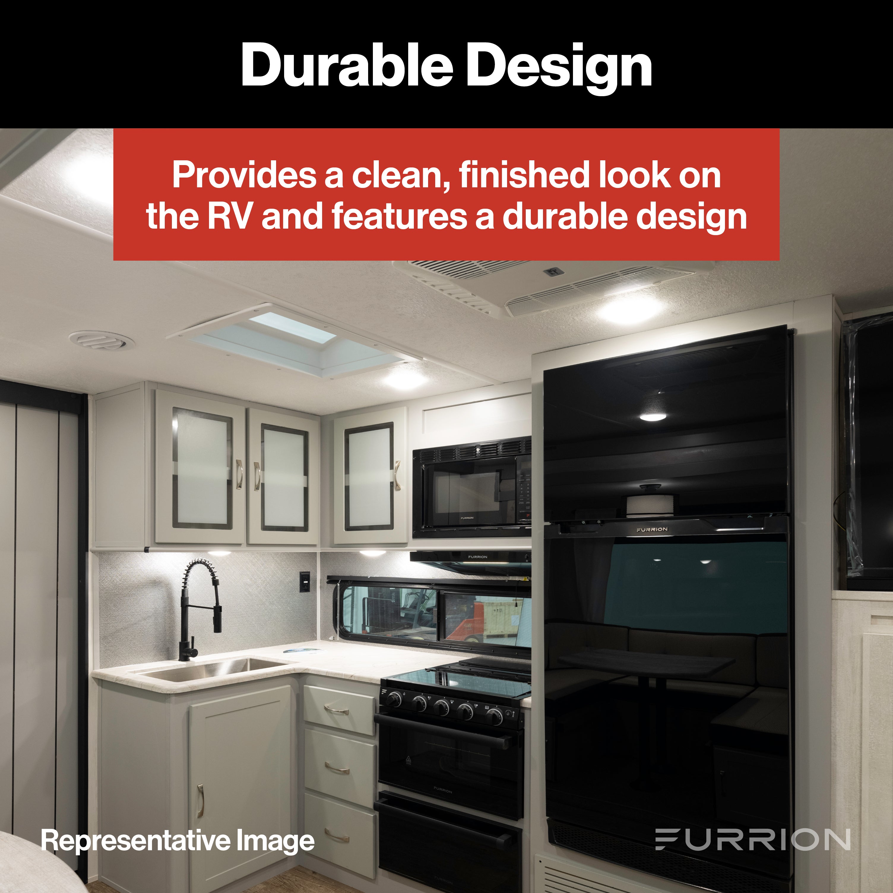 Furrion Retrofit Door for Tankless RV Water Heating System