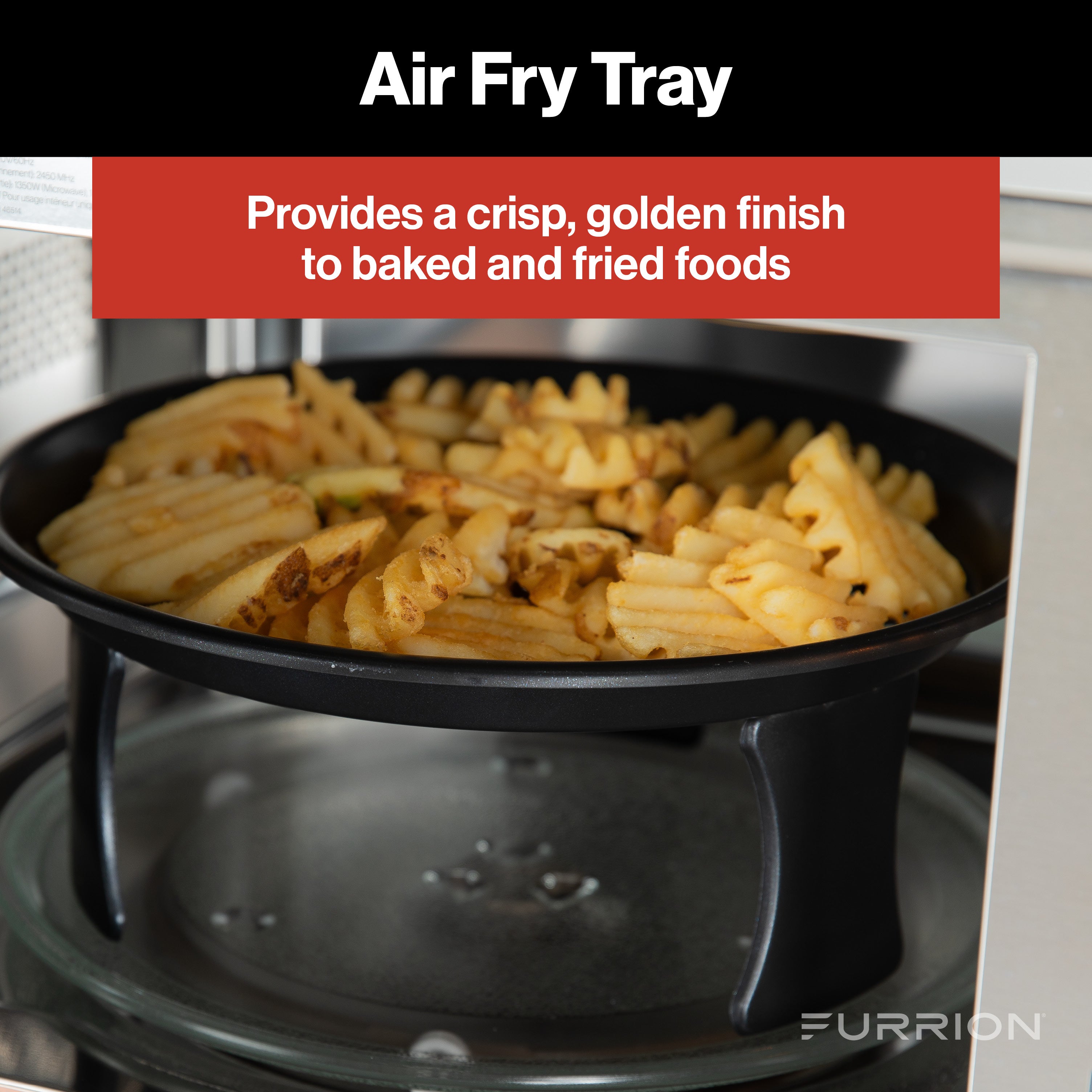 Furrion 0.9 cu. ft. Built-In Convection Microwave Oven with Air Fryer #FMAM09AC-BL