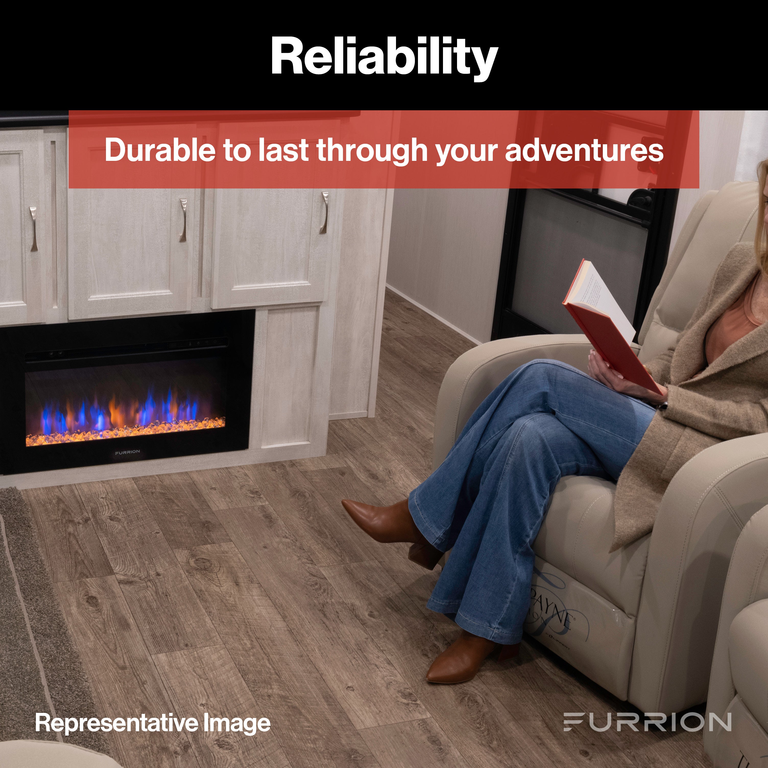 Furrion Chill® Conversion Kit for Coleman™, Dometic™, Advent™ Air Distribution Boxes - Black #C-FACR15SA-A01