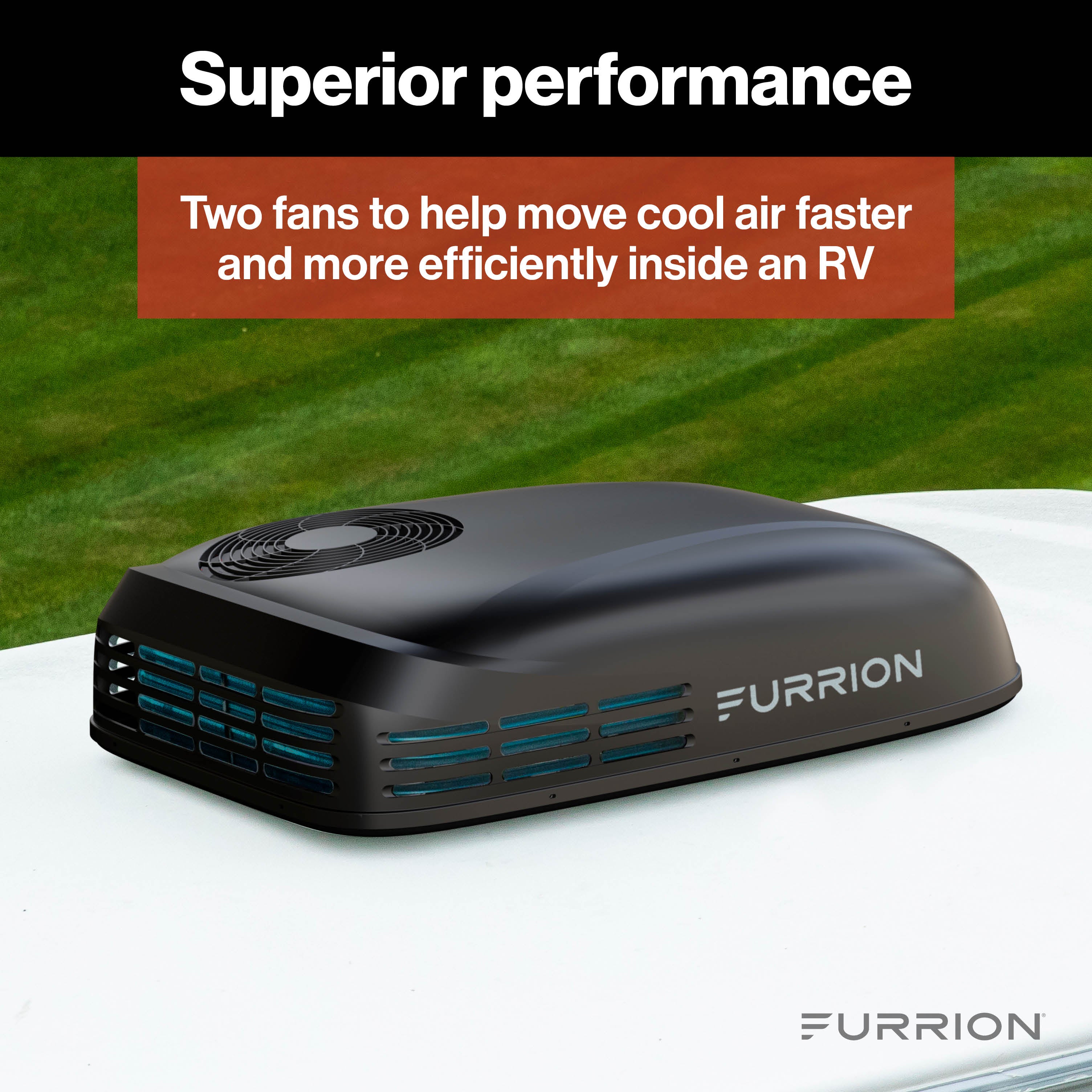 Furrion Chill® HE Low-Profile RV Rooftop Air Conditioner with Heat Pump (R32)