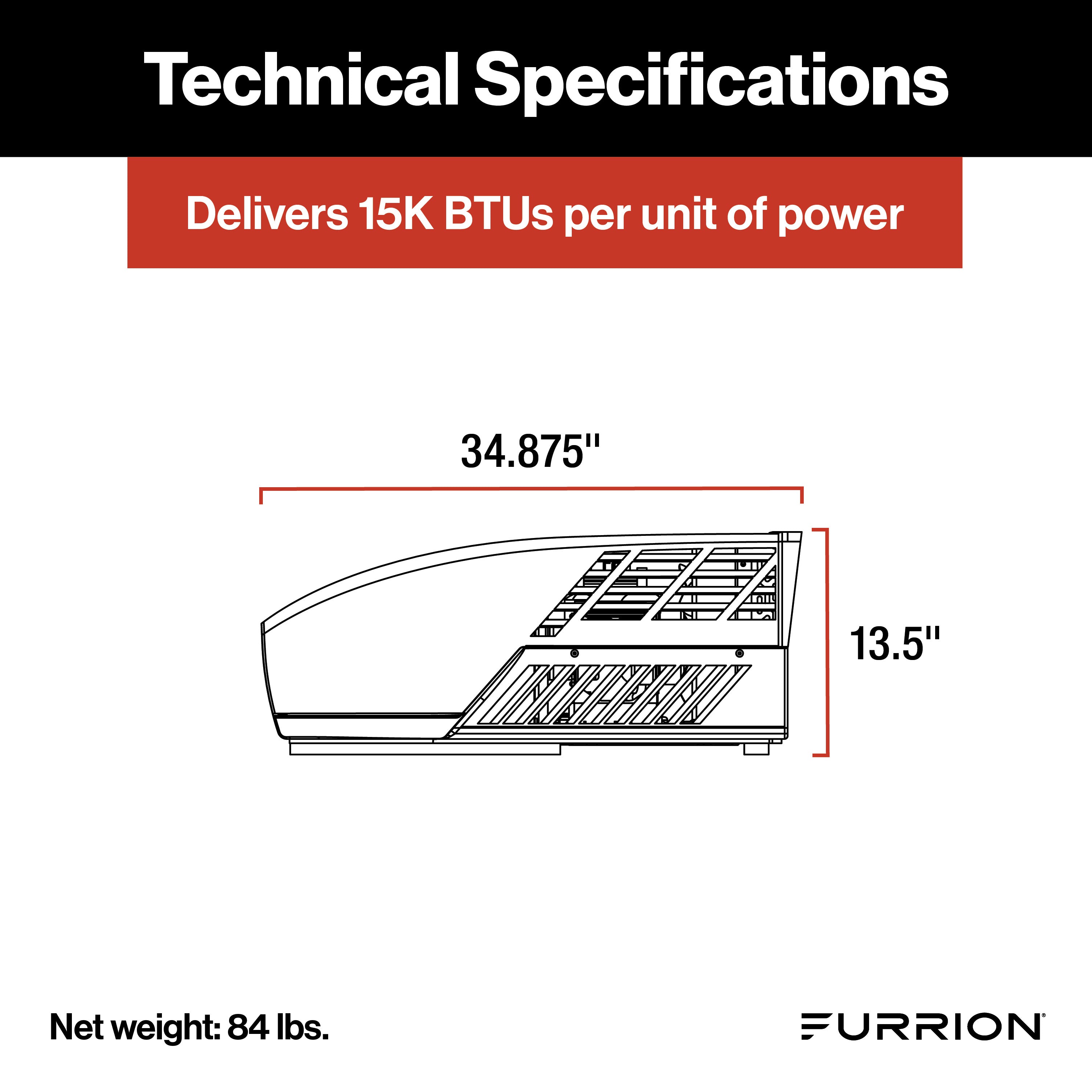 Furrion Chill® HE RV Roof Air Conditioner