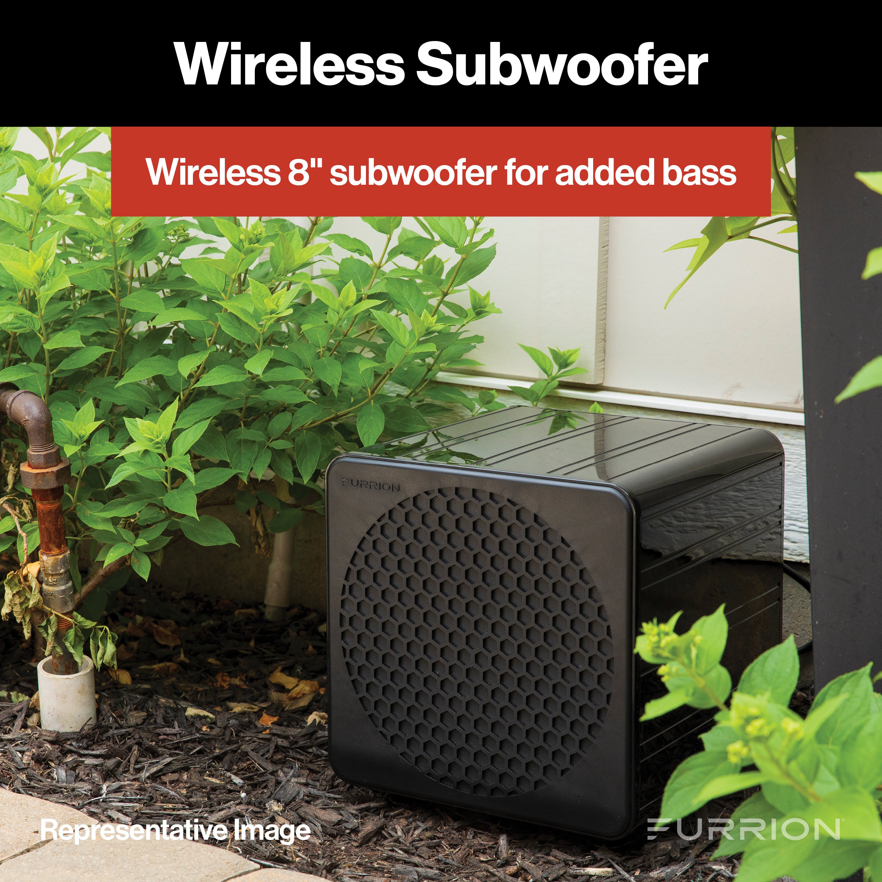 Furrion Aurora® 2.1 Outdoor Soundbar Speaker with Wireless Subwoofer #FSBNN30MX