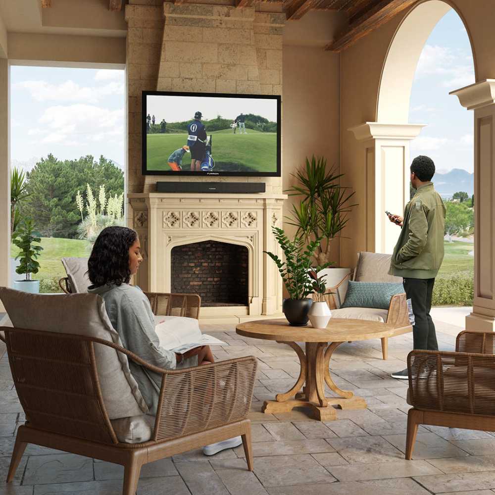 Furrion Outdoor TV Covered Patio Space
